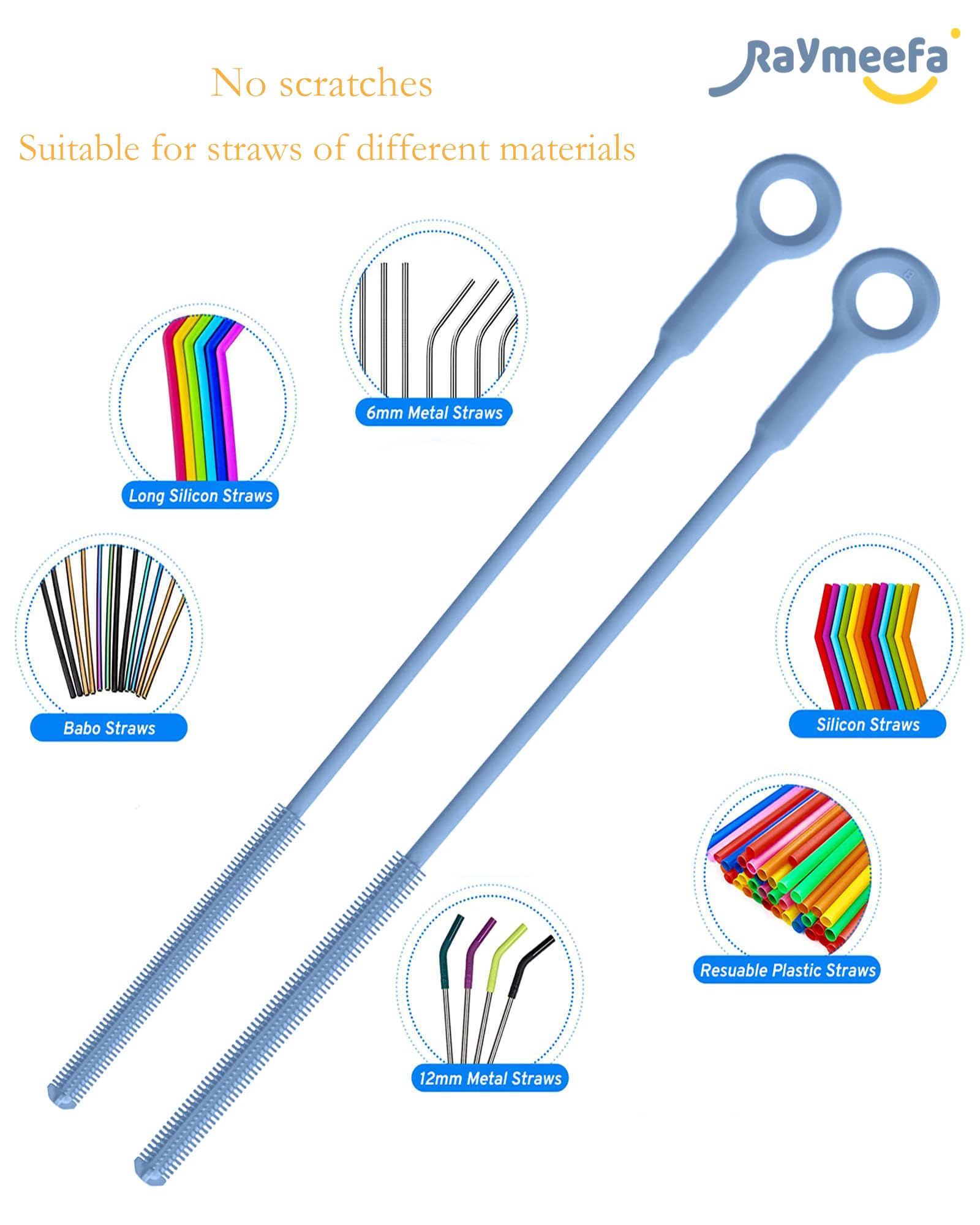 Straw Cleaner Brush Set (2 Count)