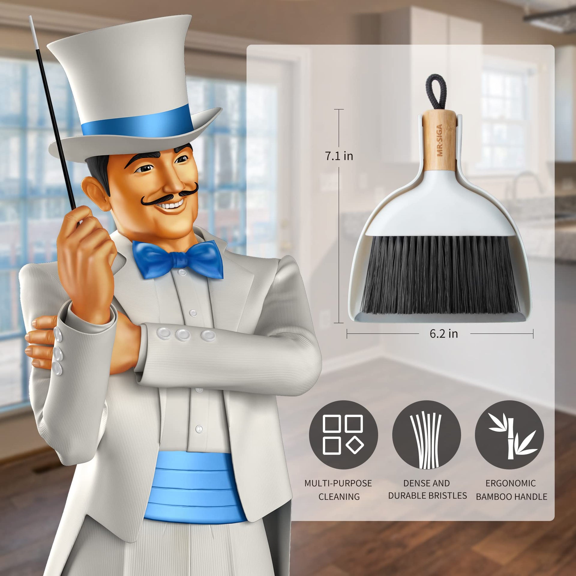 Mini Dustpan and Brush Set