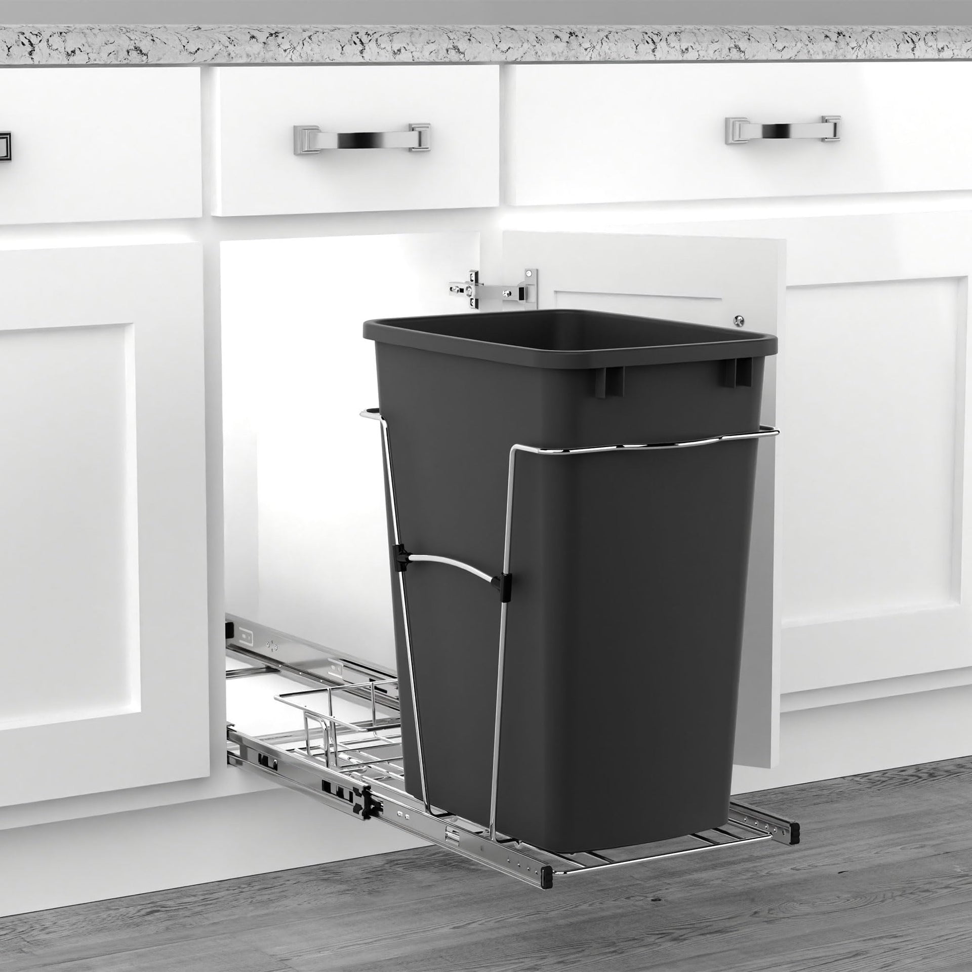 Pullout Trash Can for Kitchen Cabinets