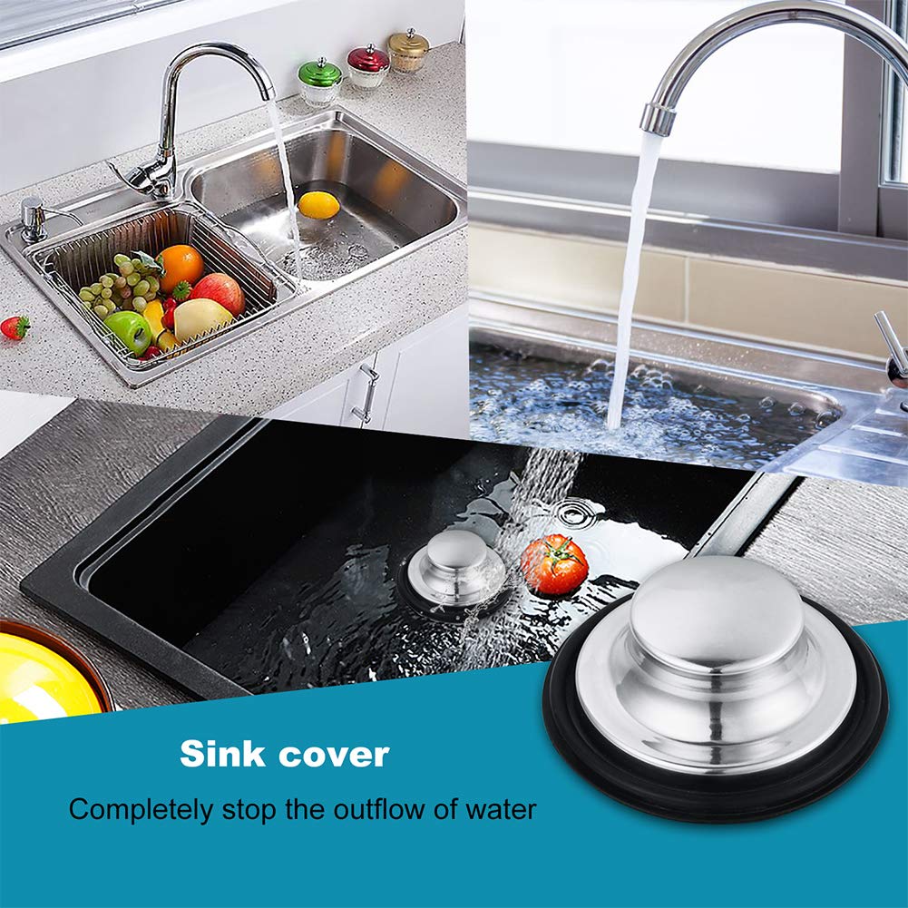 Kitchen Sink Drain Strainer 6 Pack Stainless Steel Sink Stopper (6 Count)