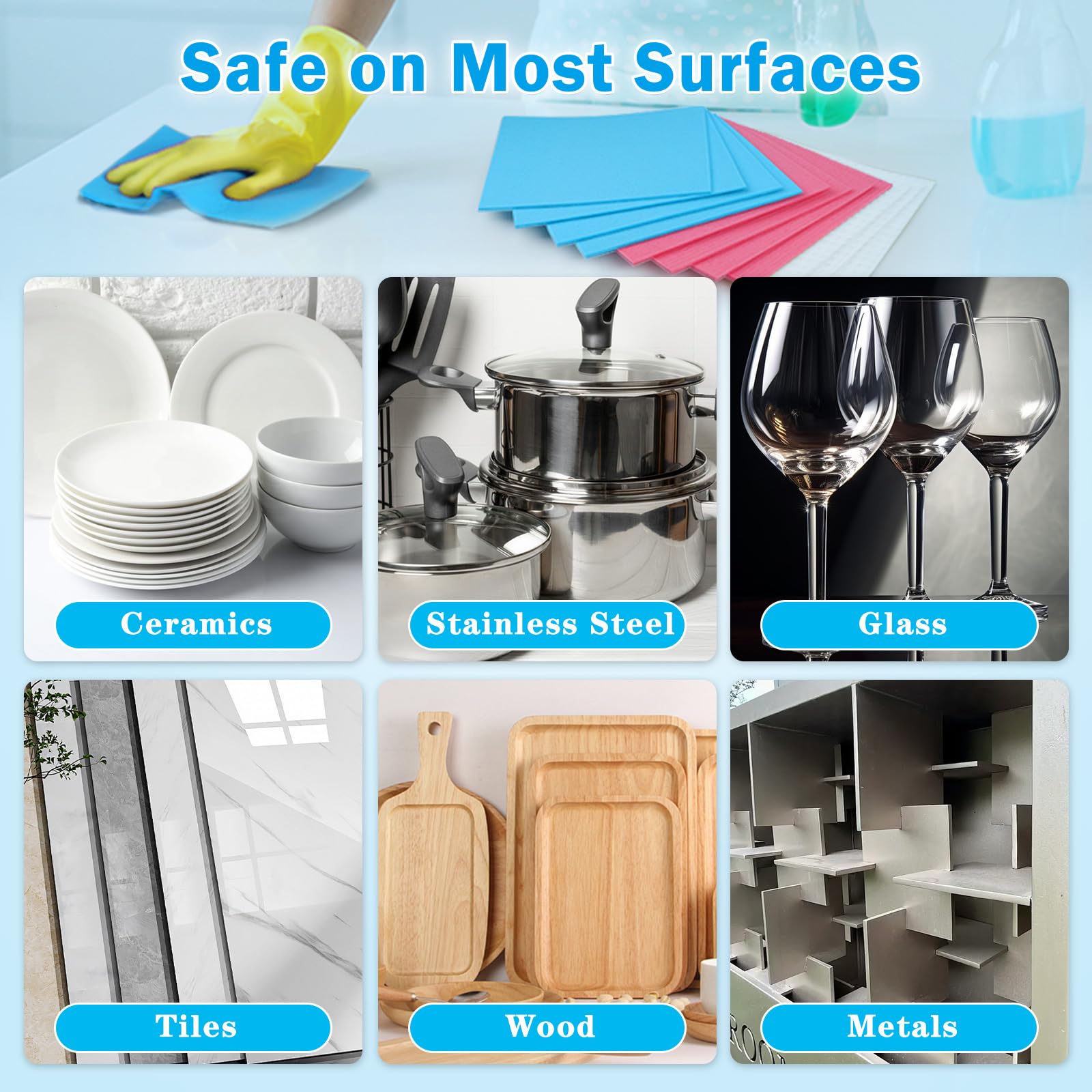 Swedish Dishcloths for Kitchen (20 Count)
