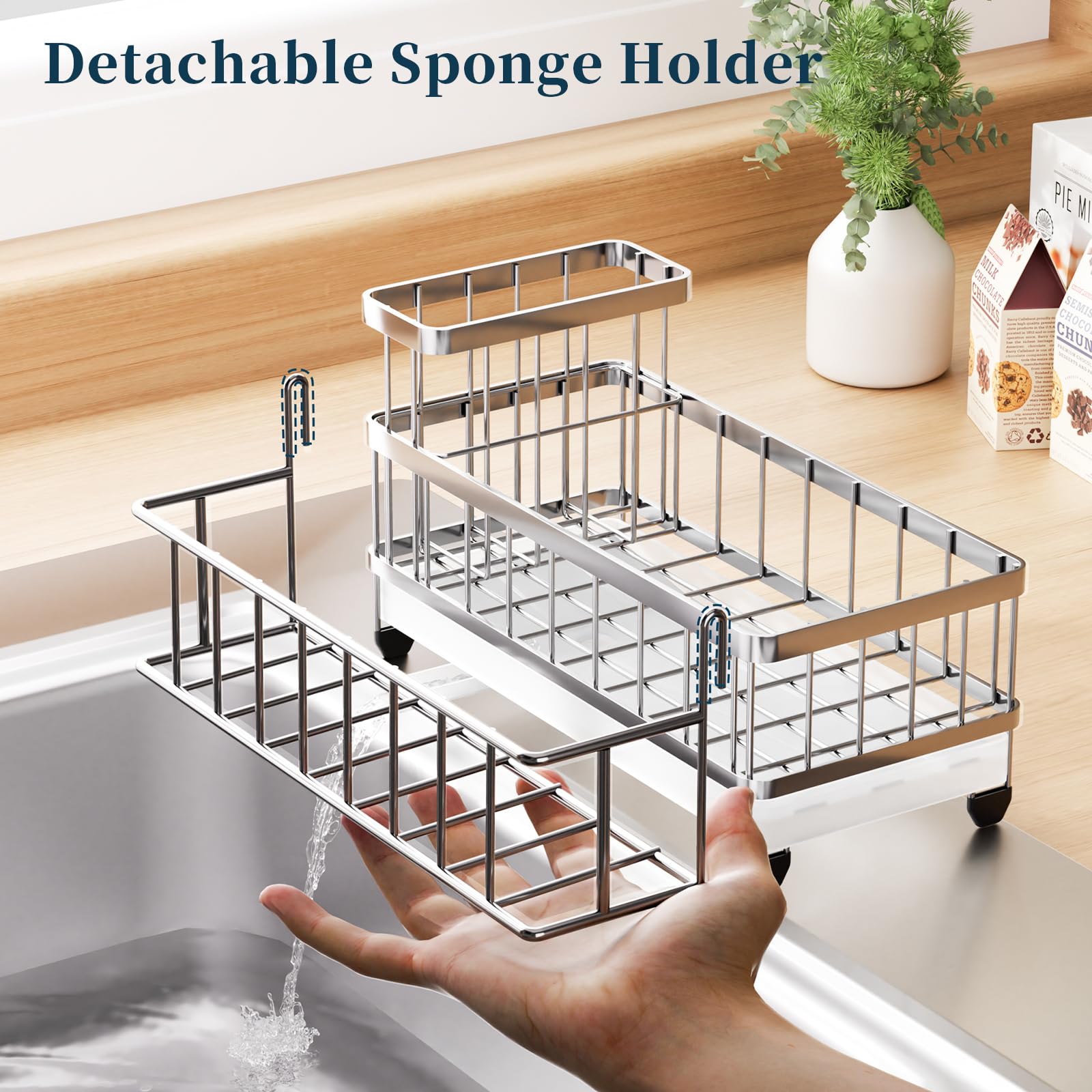 Sponge Holder for Kitchen Sink
