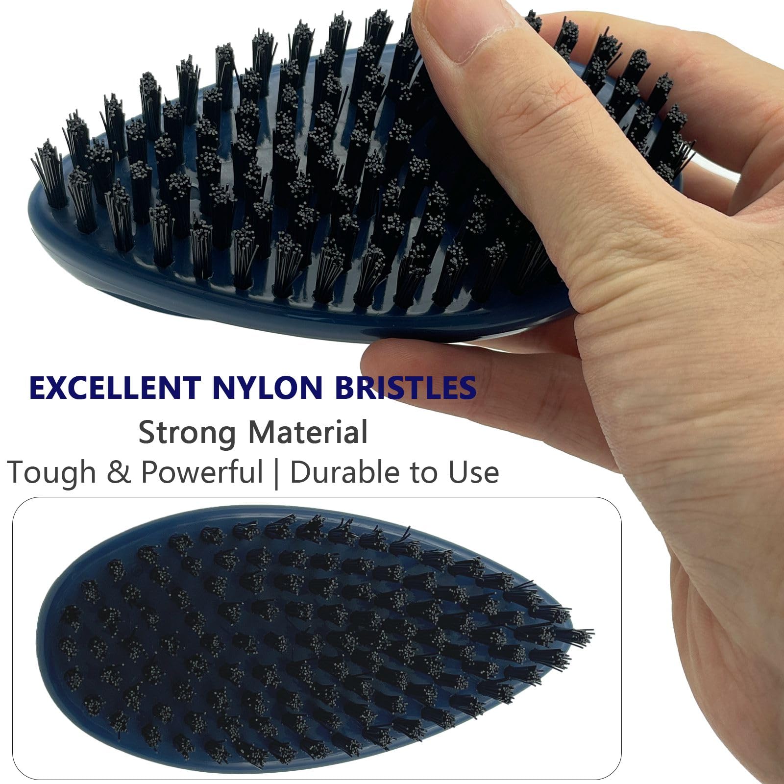 Small Scrub Brush with Nylon Bristles Heavy Duty Cleaning Brush