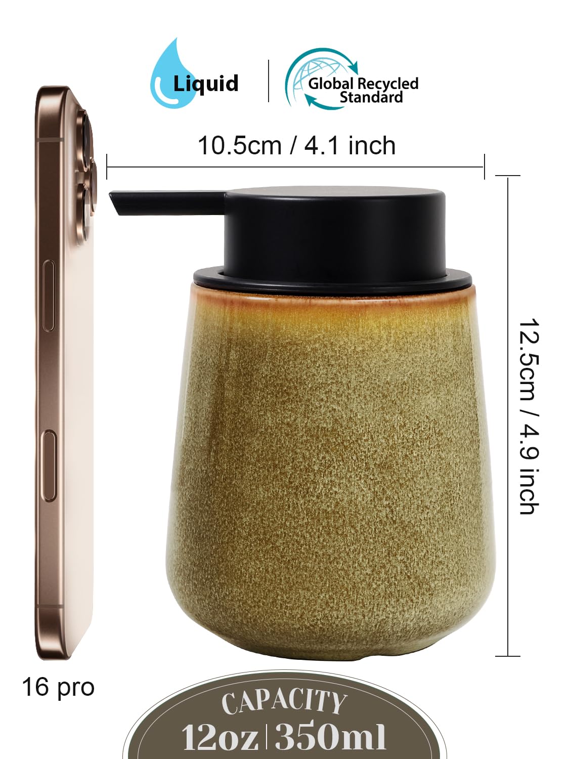 Ceramic Lotion Dispenser
