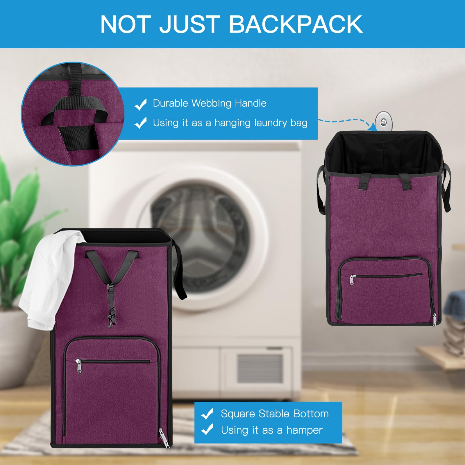 Laundry Tote Basket