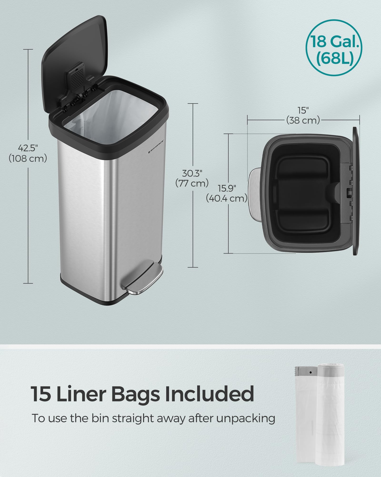 Kitchen Trash Can