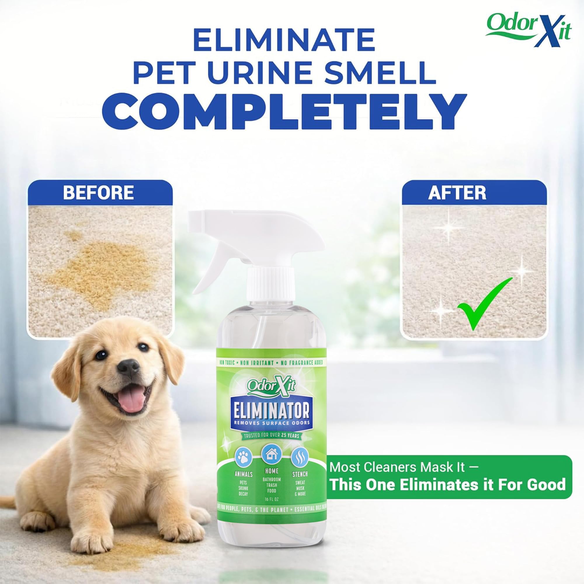 Pet Urine Odor Eliminator Spray (16 Fl Oz)
