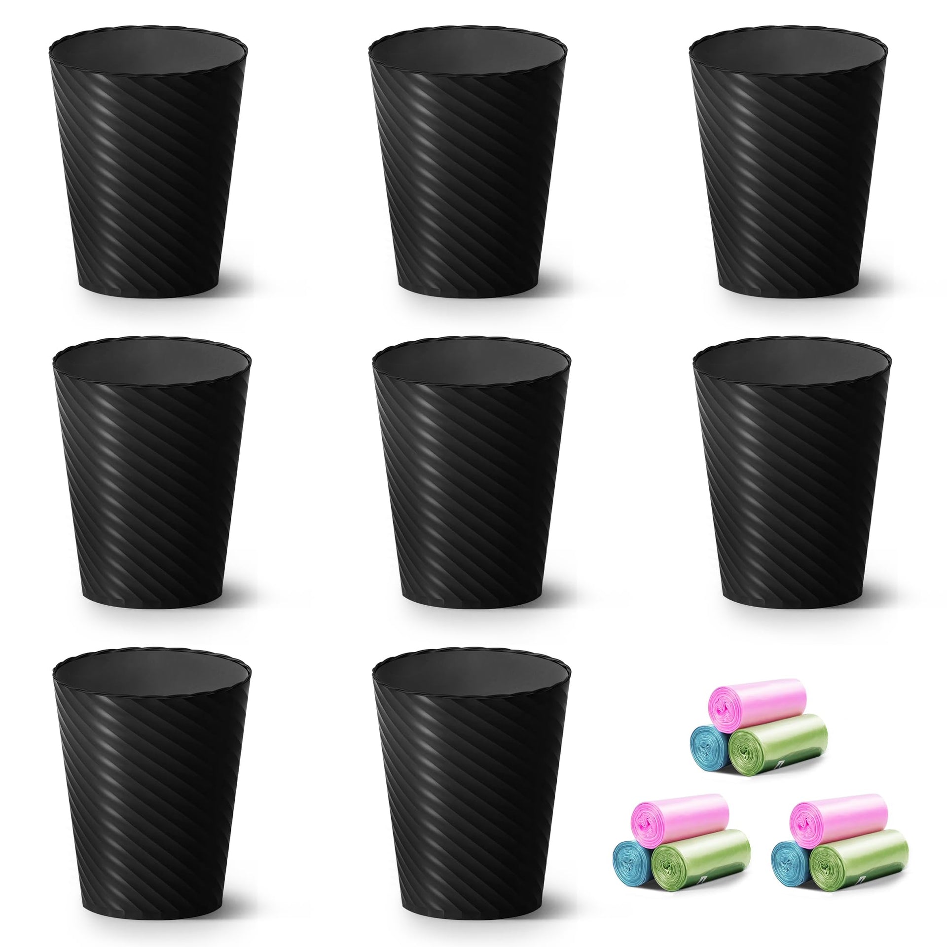 Bathroom Trash Can 8 Pack