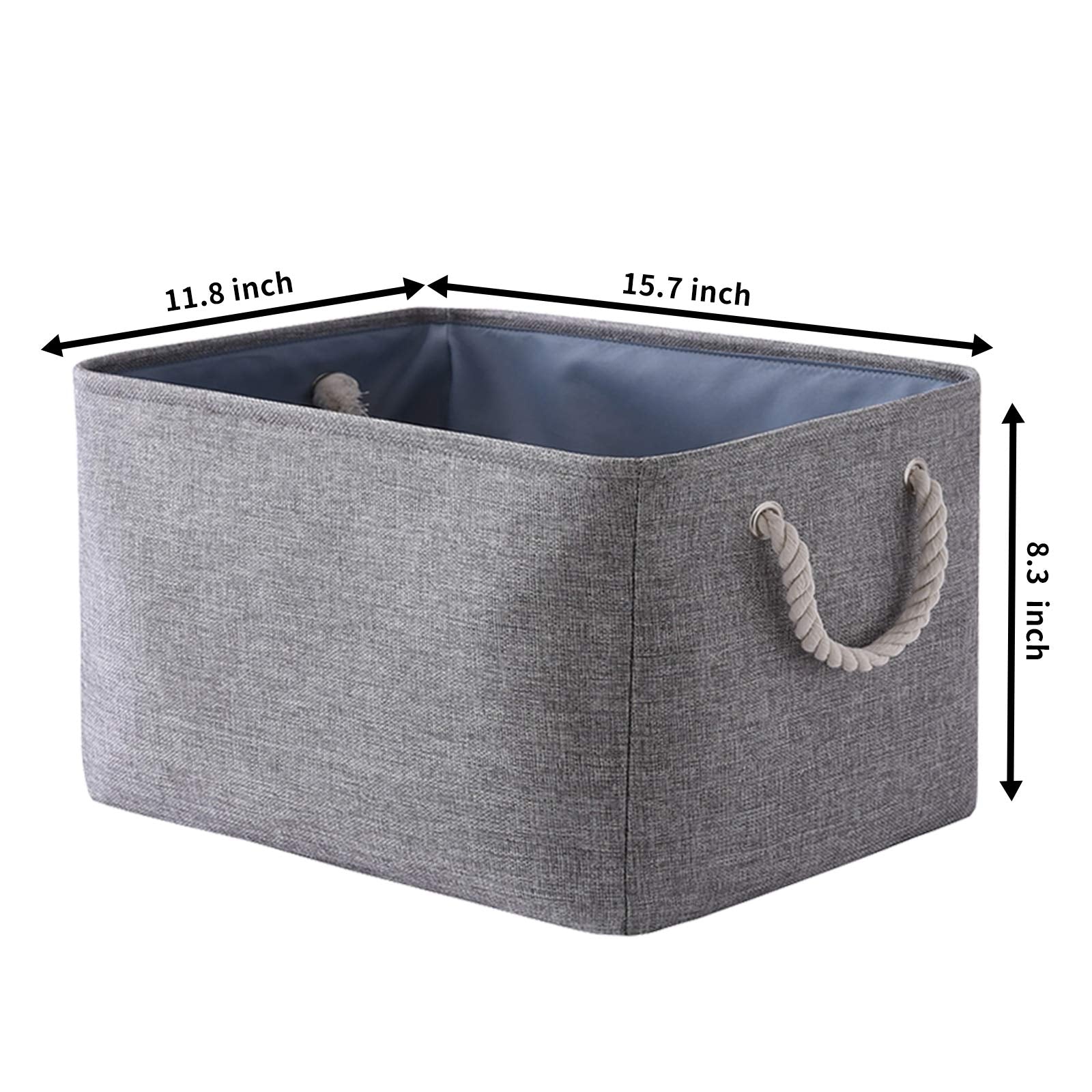 Storage Bins for Organization (3 Count)