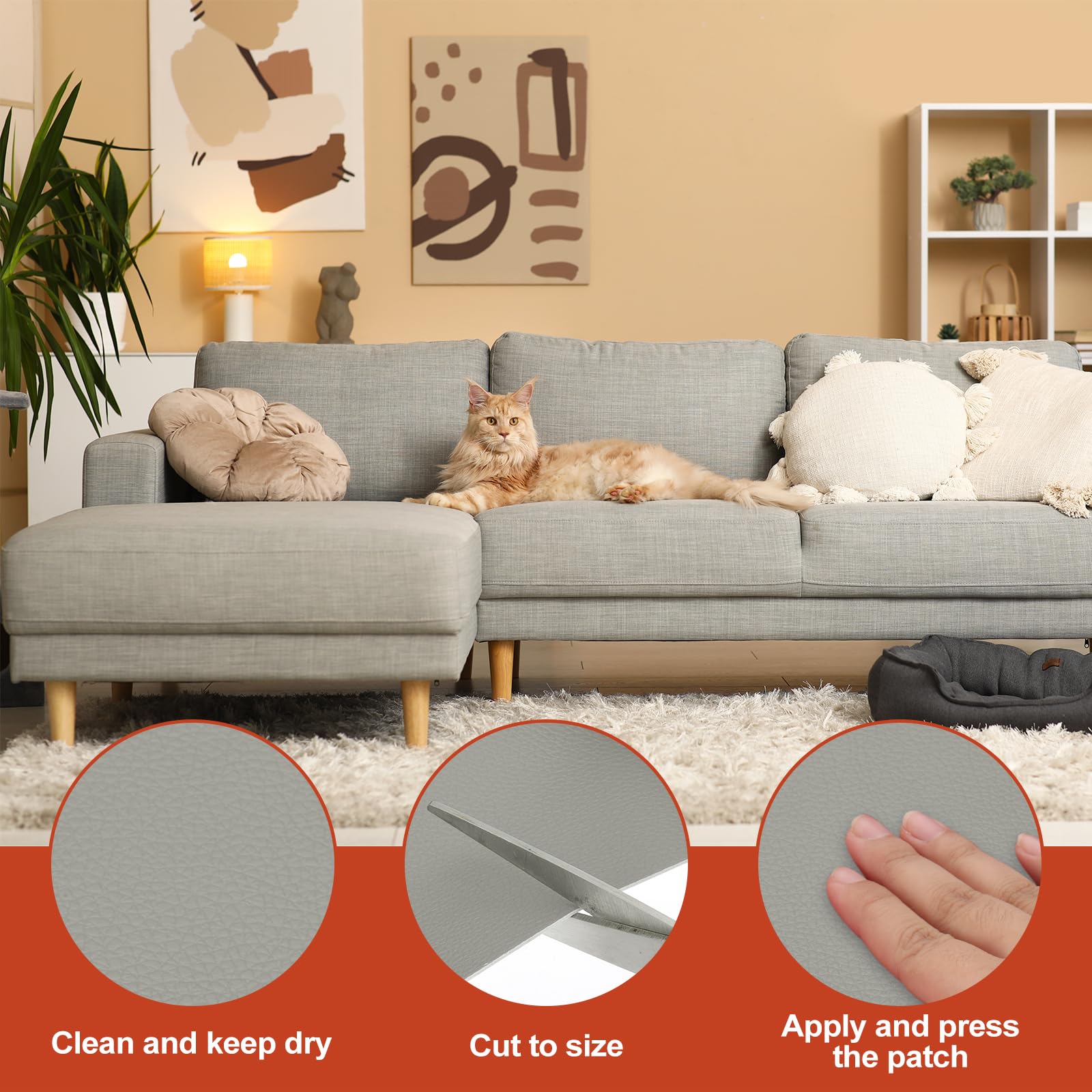 Leather Patches Tape for Furniture