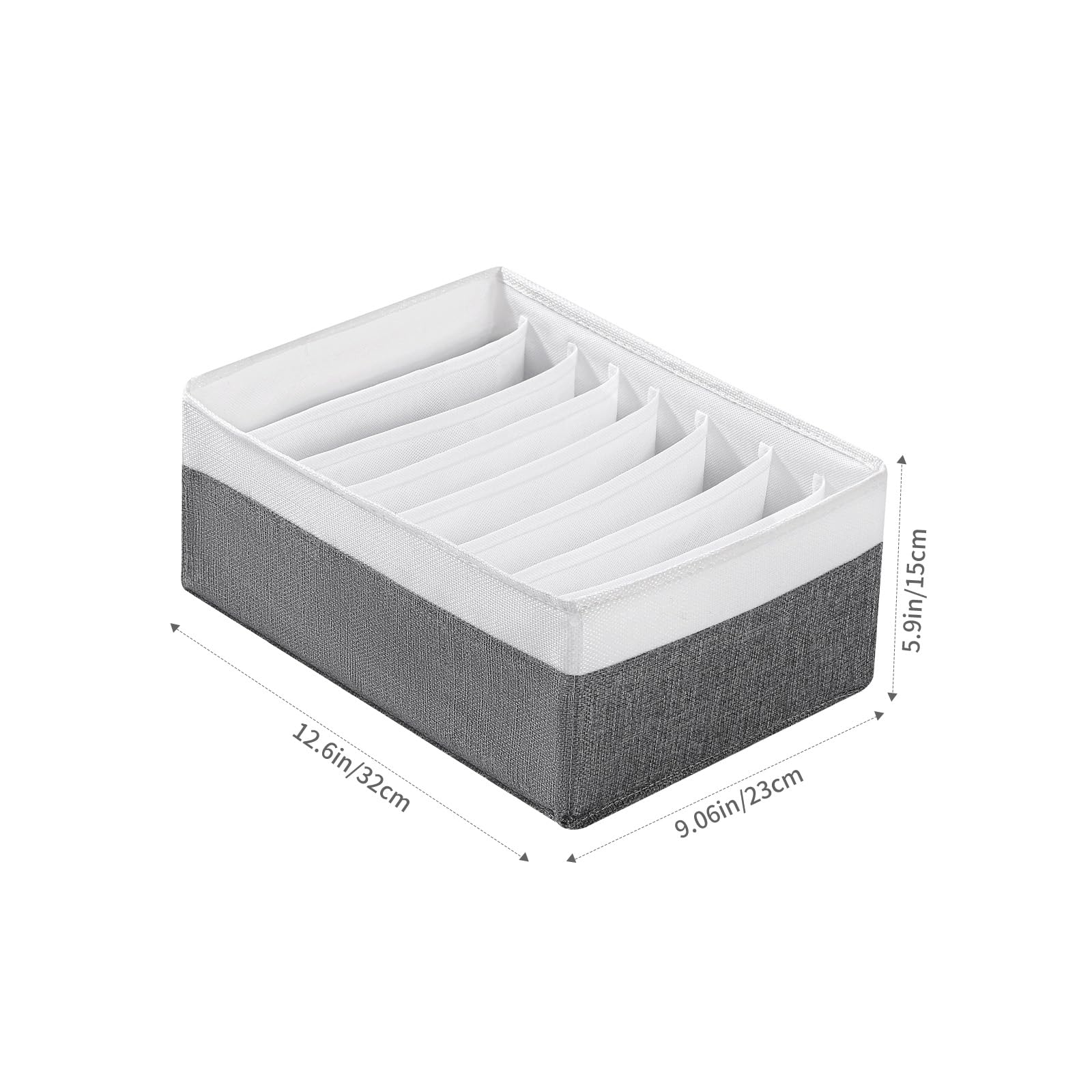 4 Packs T shirt Drawer Organizers for Clothing (4 Count)