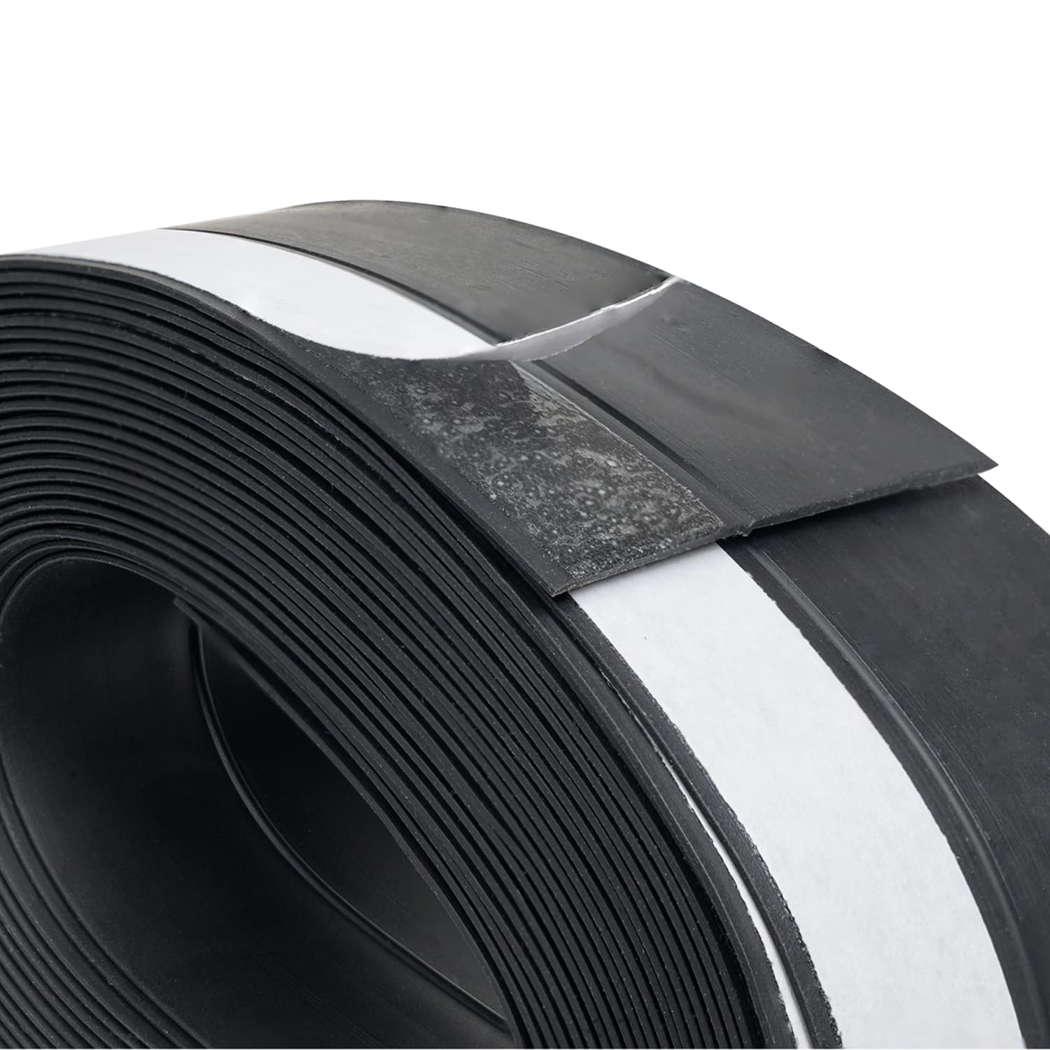 Door Window Seal Strip Silicone Door Bottom Seal Strip Tape 16 Feet Length Black Weather Stripping Self Adhesive Strip for Doors and Window Waterproof