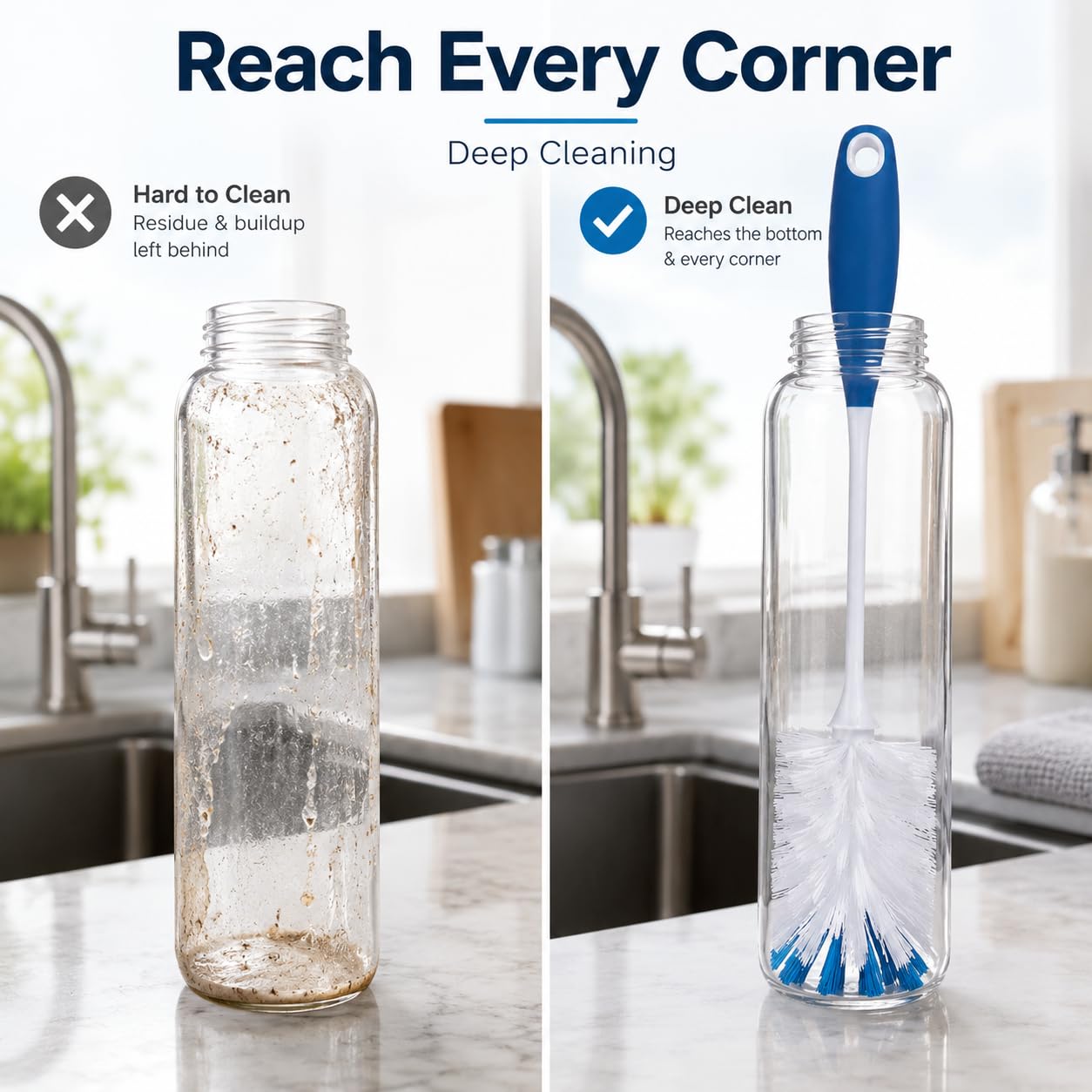 2 Pack Bottle Brushes (2 Count)