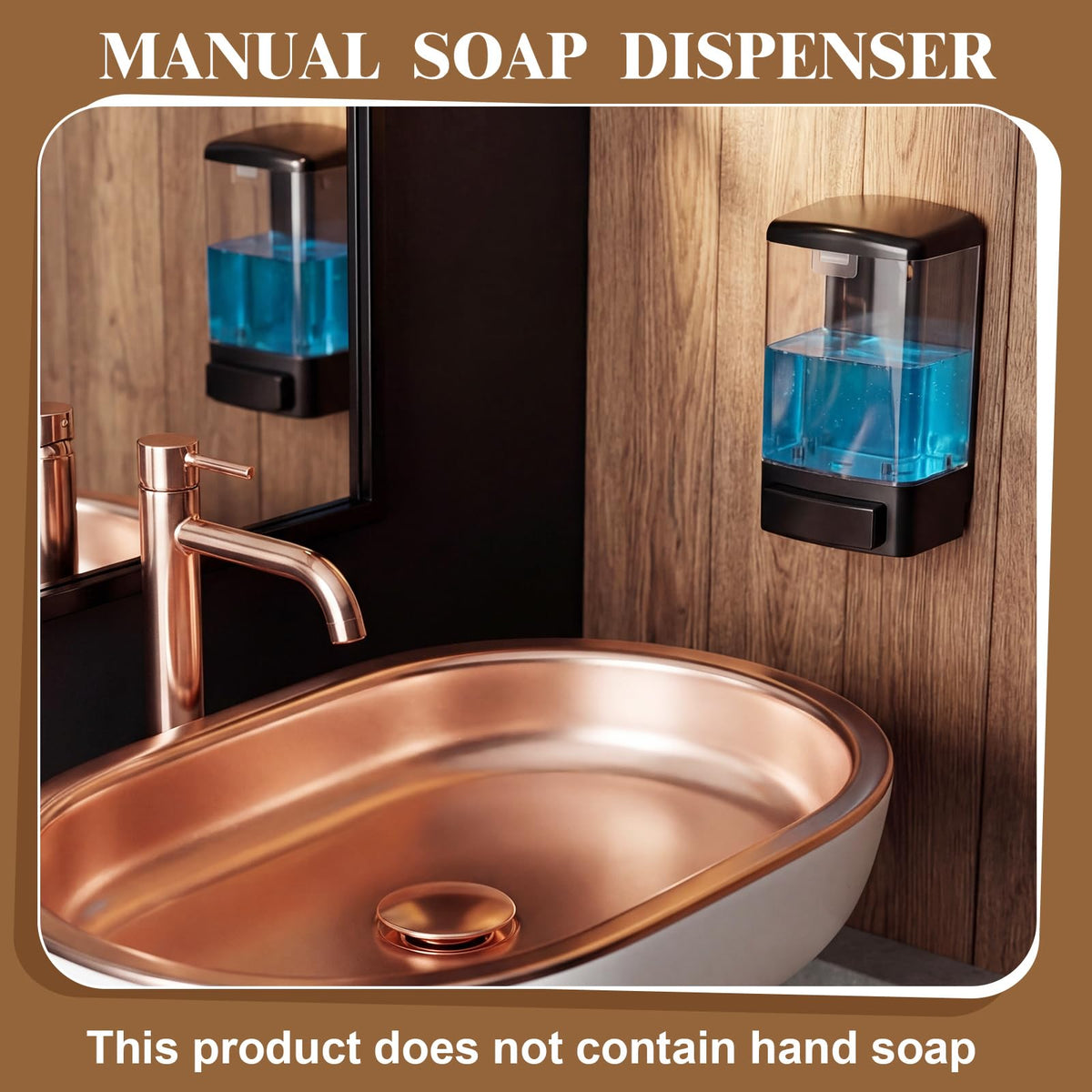 8 Pcs Wall Mounted Soap Dispenser (8 Count)