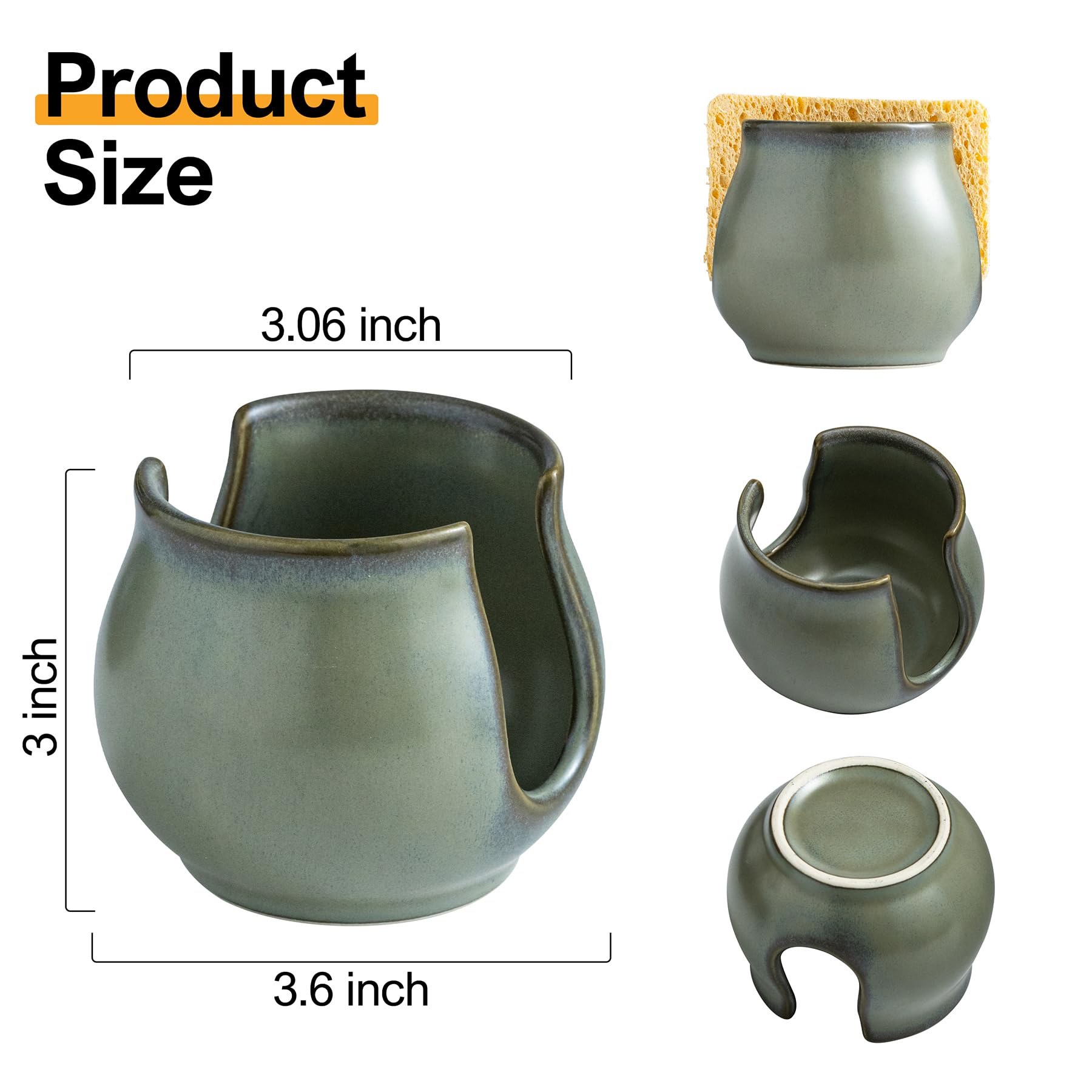 Sponge Holder for Kitchen Sink