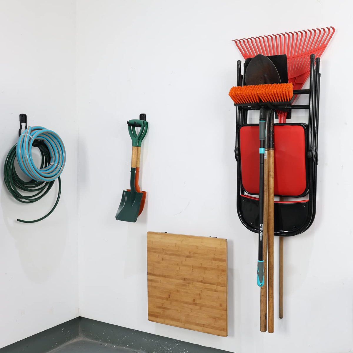 Wall Mount Garage Hooks (2 Count)