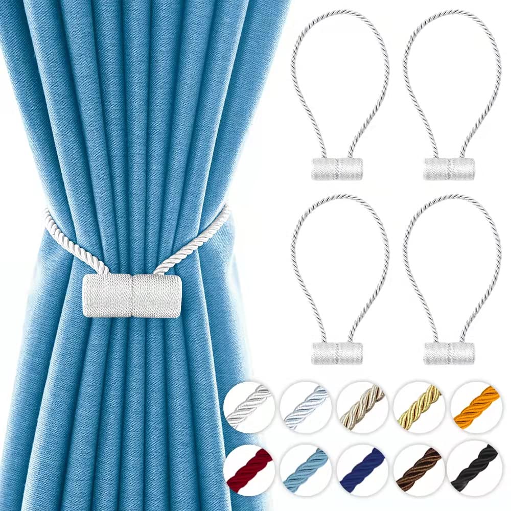 18 Inch Strong Magnetic Curtain Tiebacks (4 Count)
