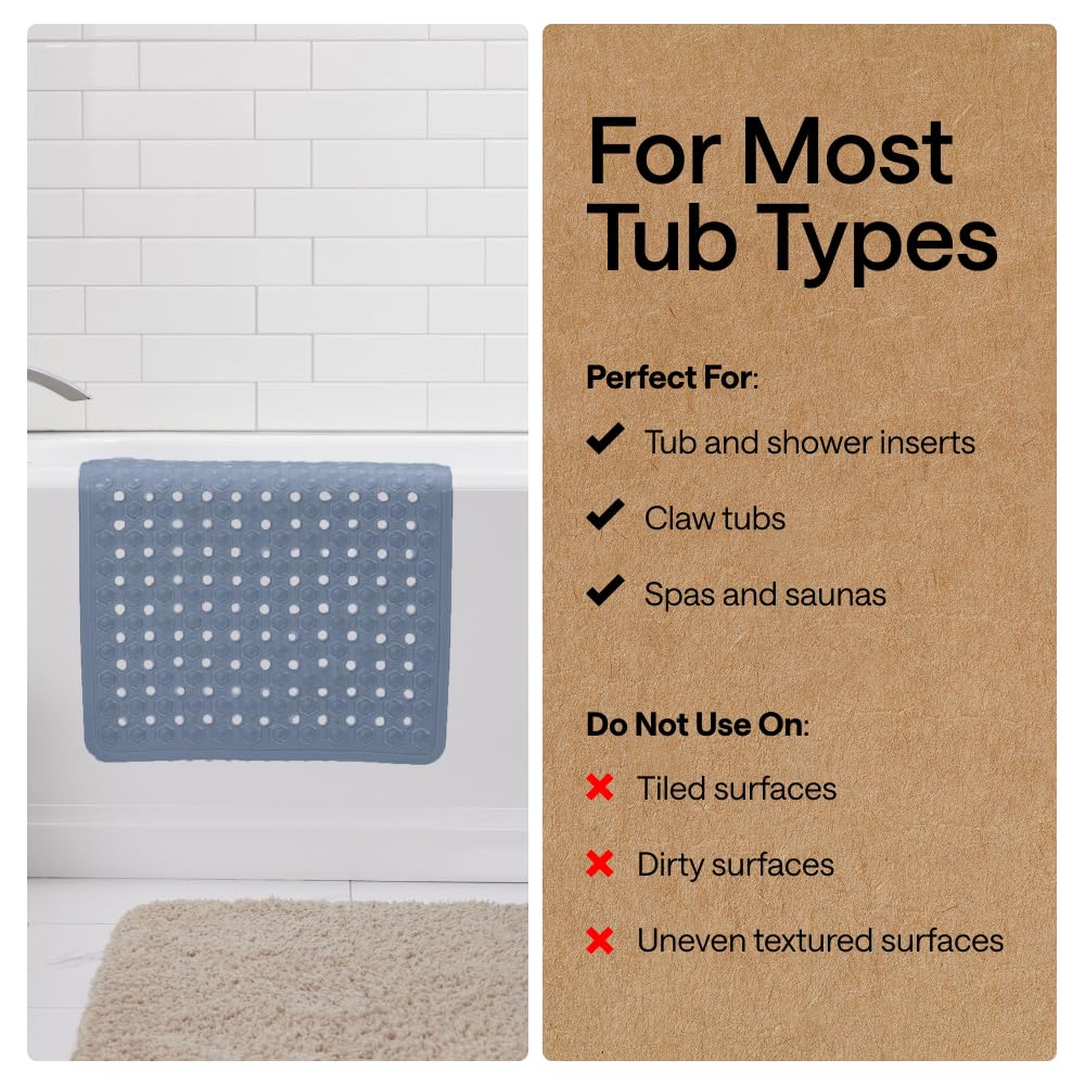 Patented Bath Tub Shower Mat