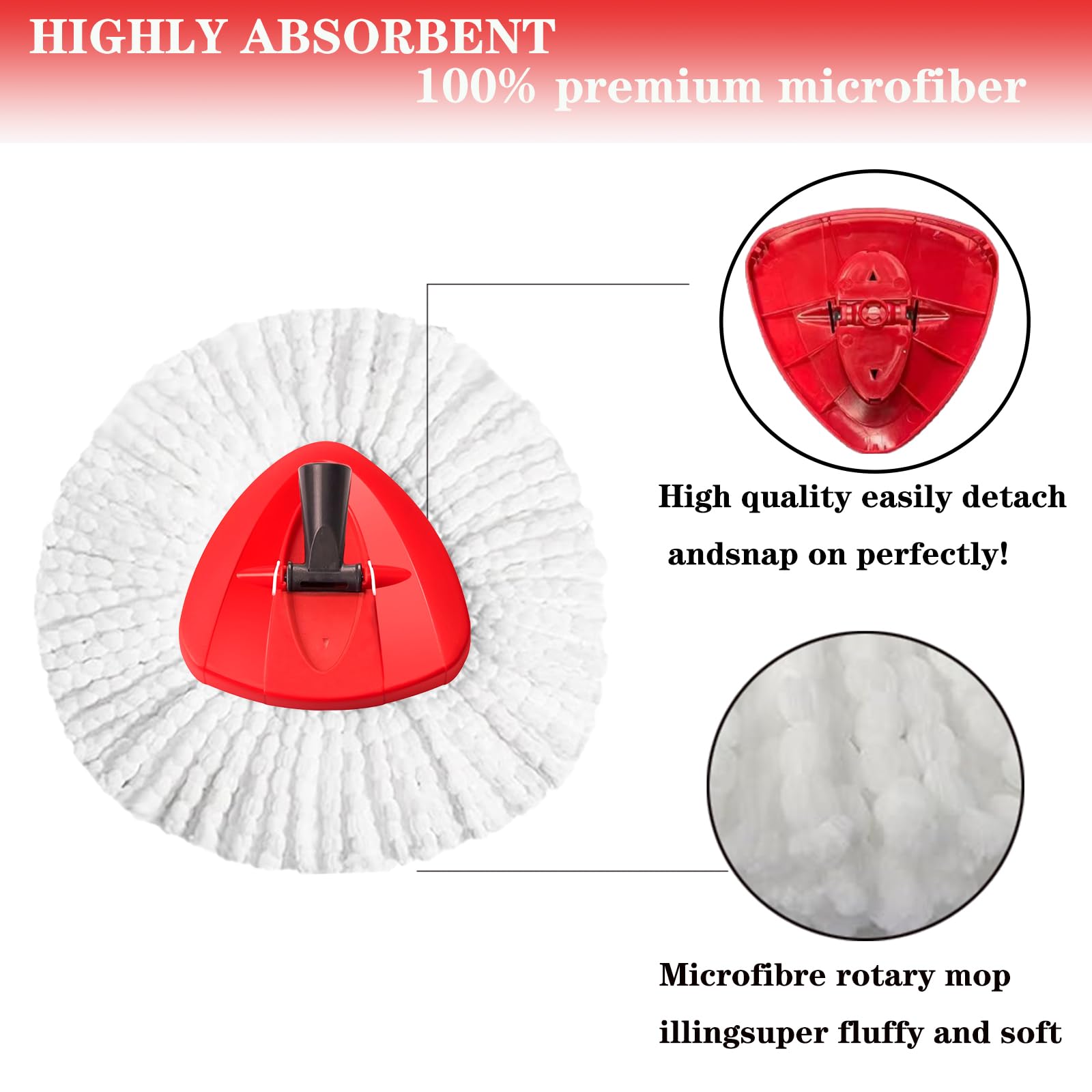O Cedar Spin Mop Replacement Head (16 Ounce)