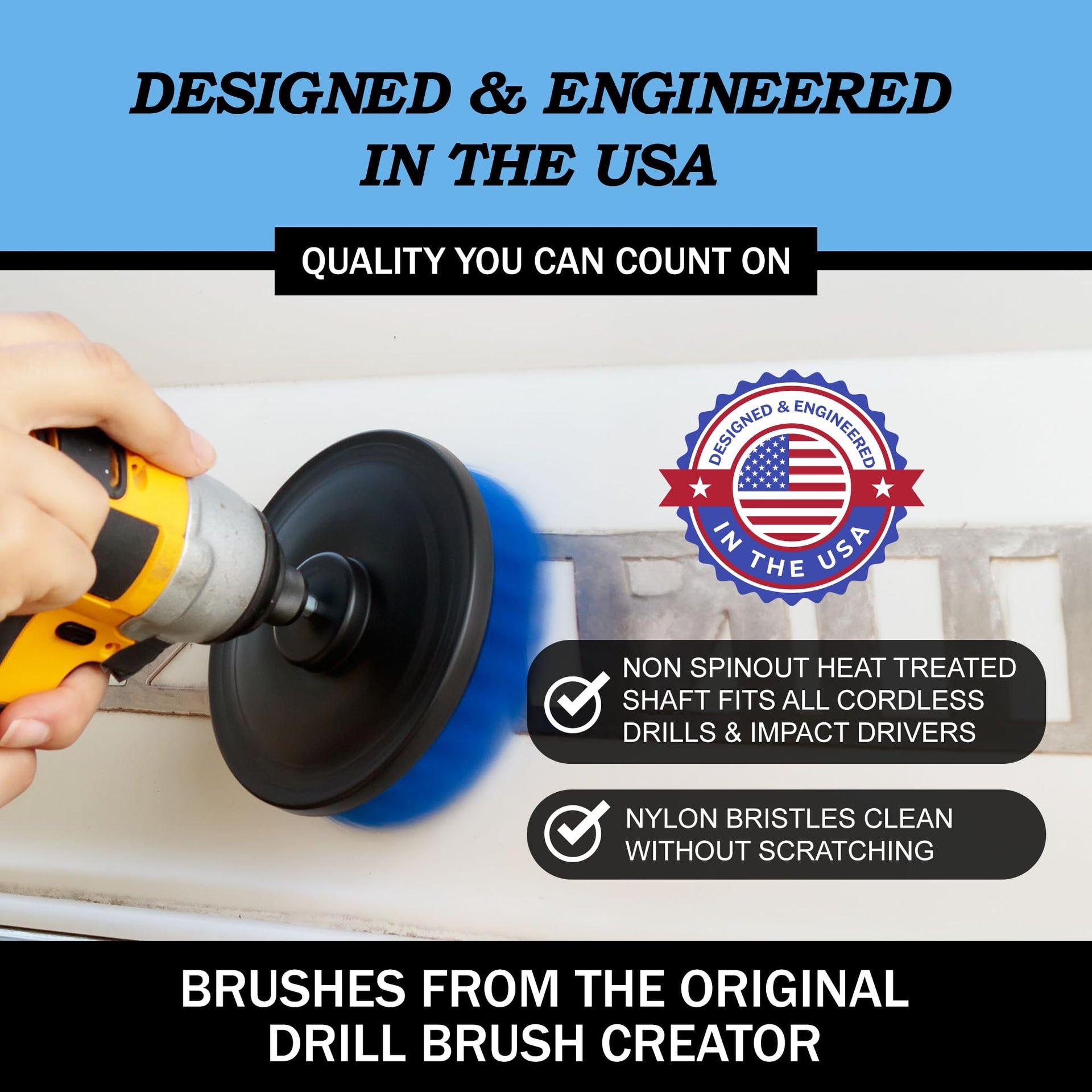 Boat Cleaning Brush Kit - ModHome Supplies