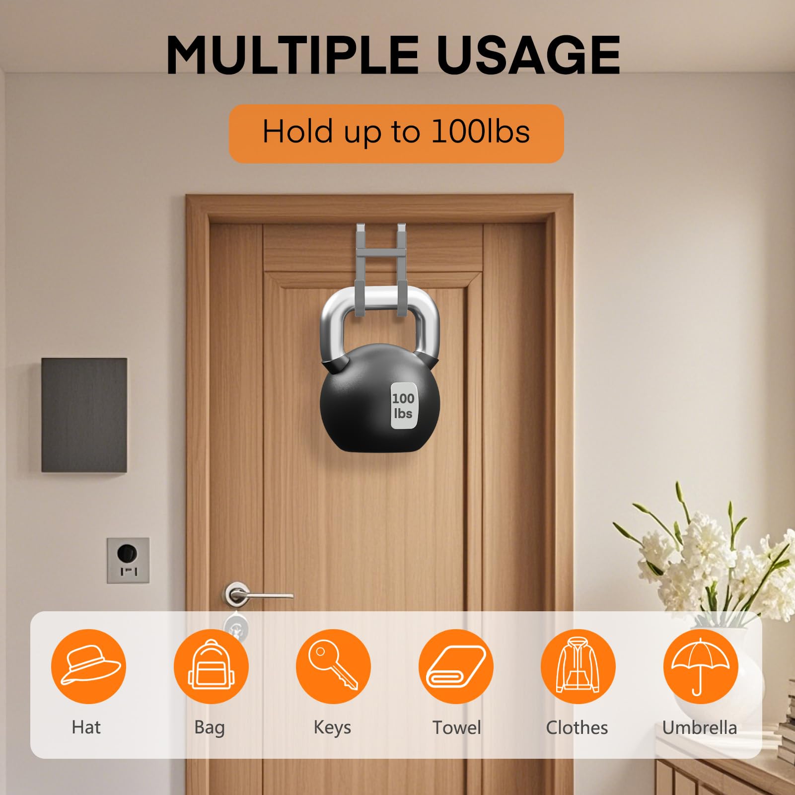 Over the Door Hooks (2 Count)