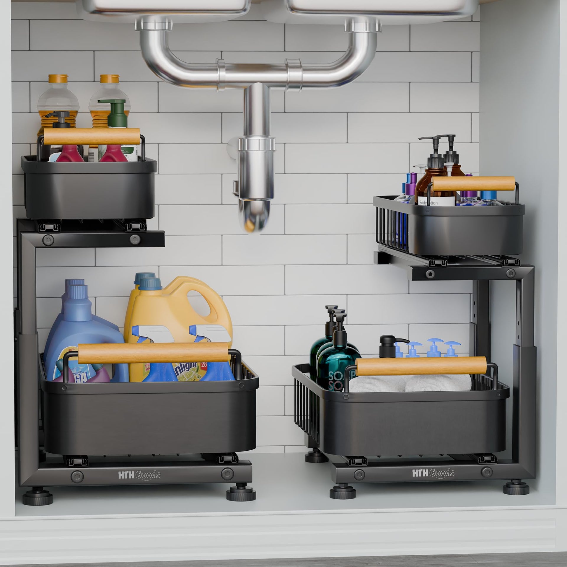 Premium Large Under Sink Organizer