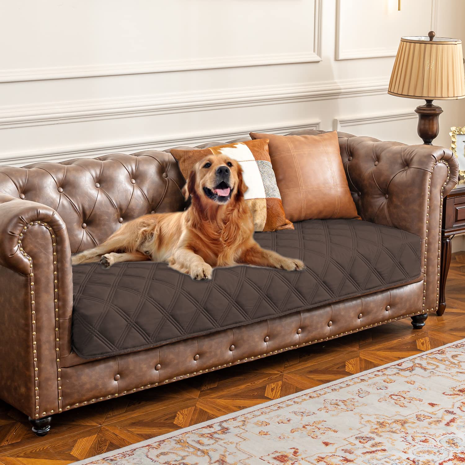 Waterproof Dog Bed Cover Pet Blanket with Anti
