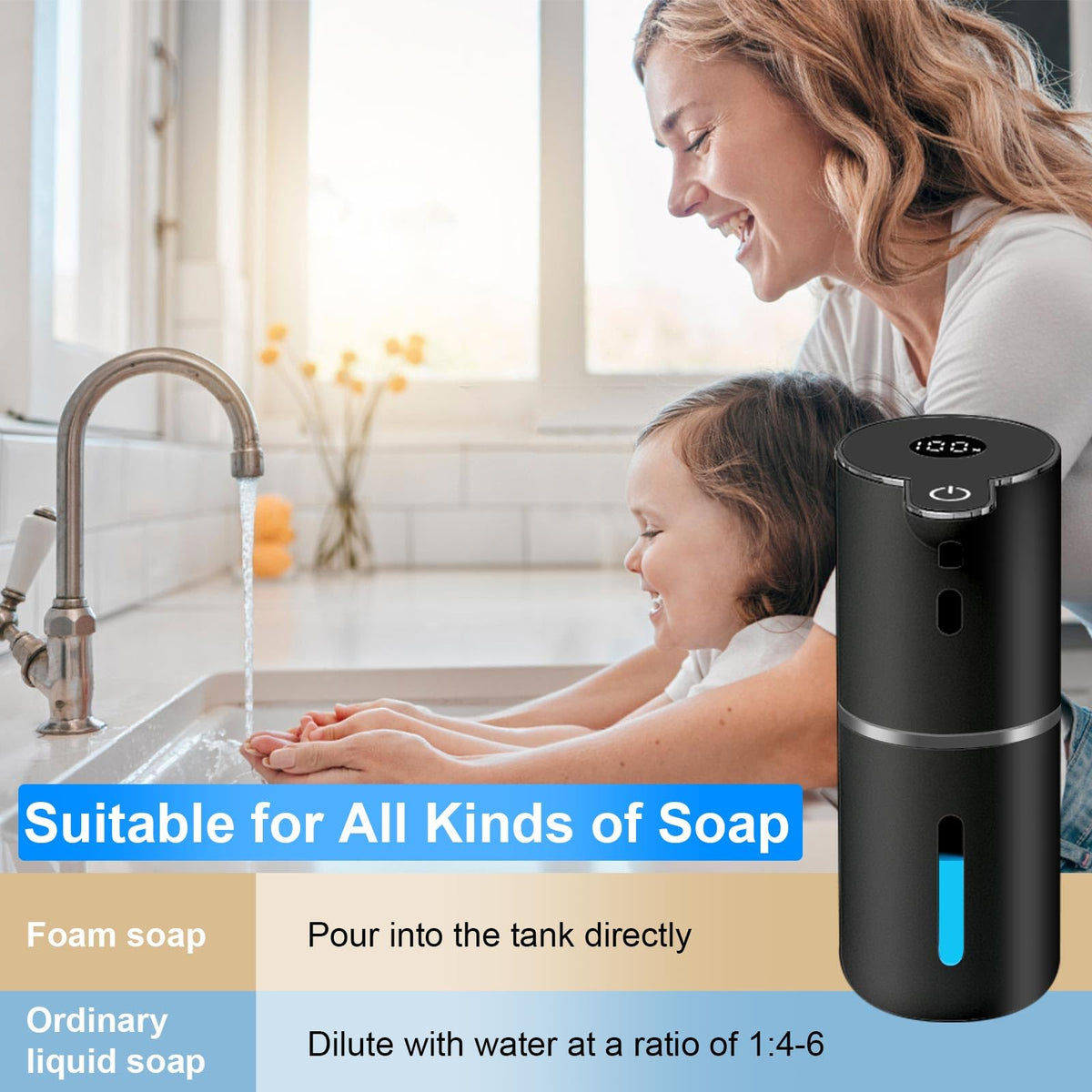 Automatic Foaming Soap Dispenser Touchless