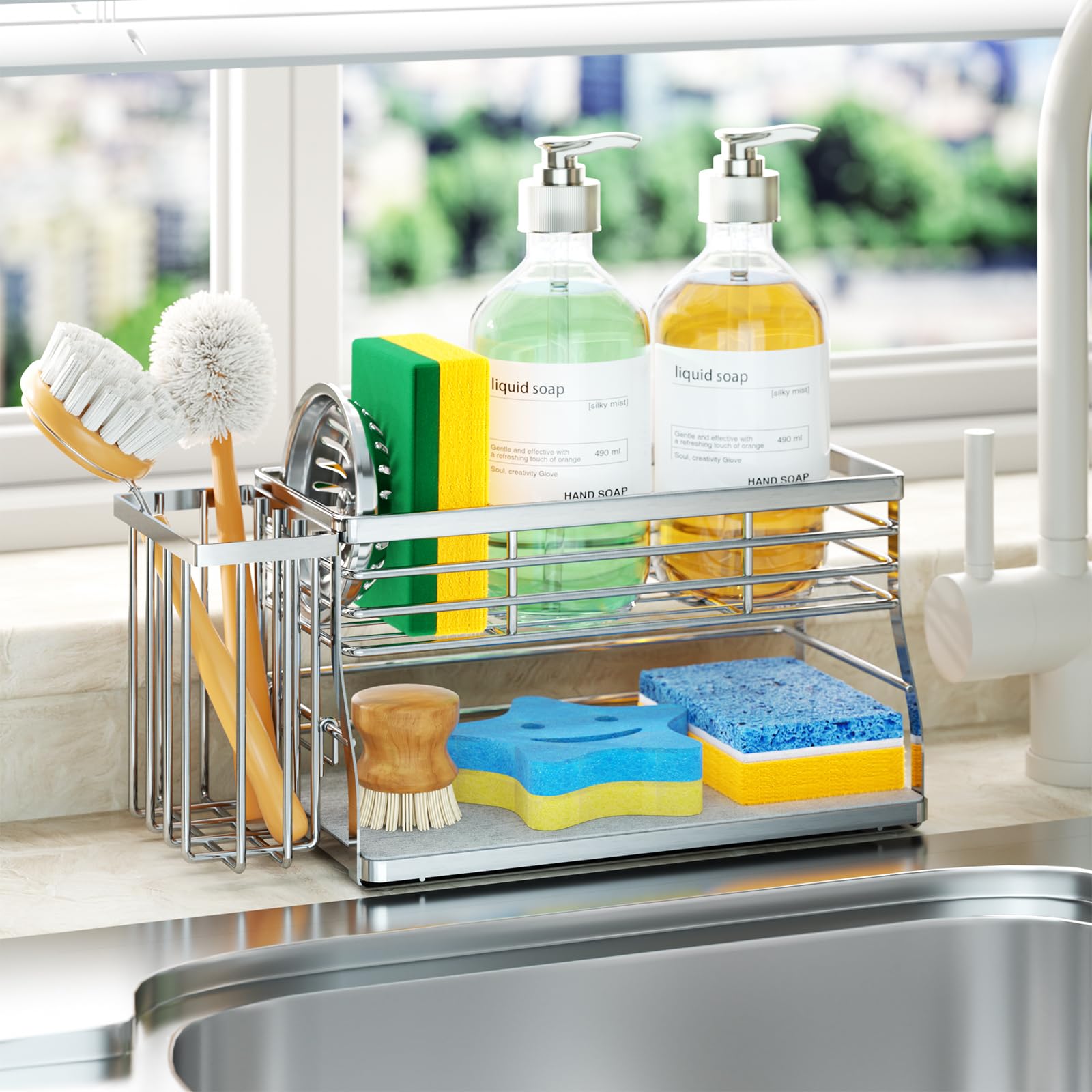 Kitchen Sink Caddy Organizer