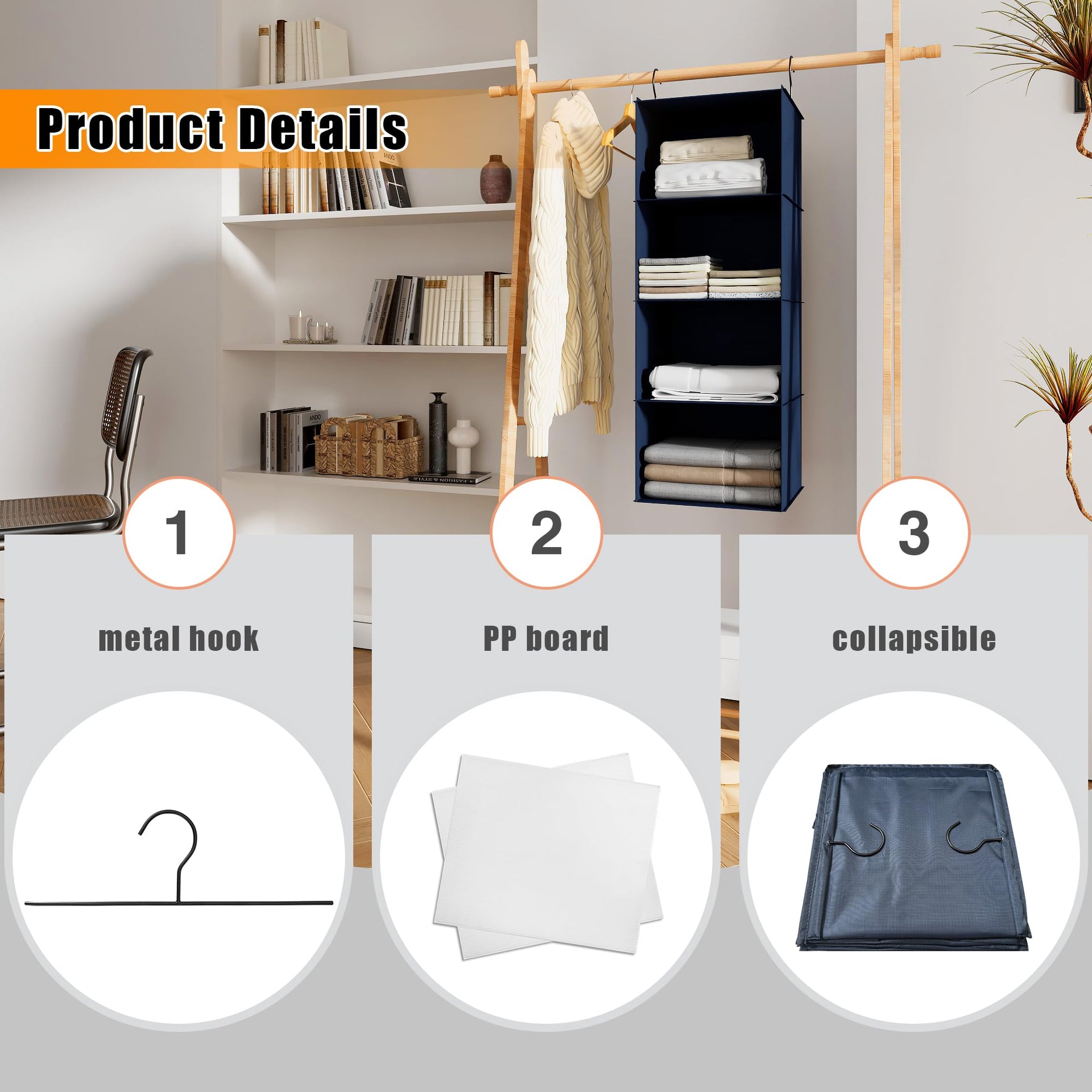 Hanging Closet Organizer 4