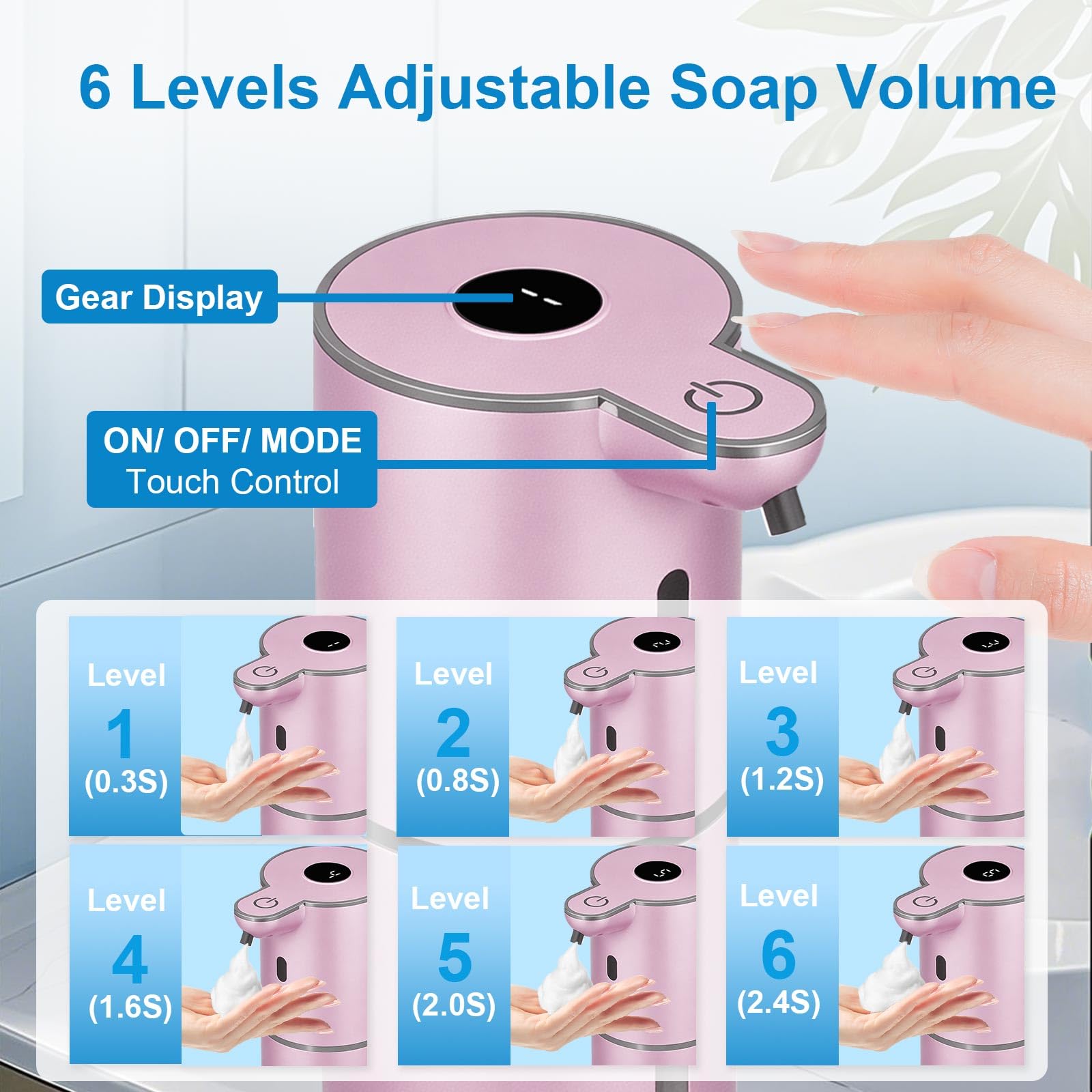 Automatic Foaming Soap Dispenser Touchless