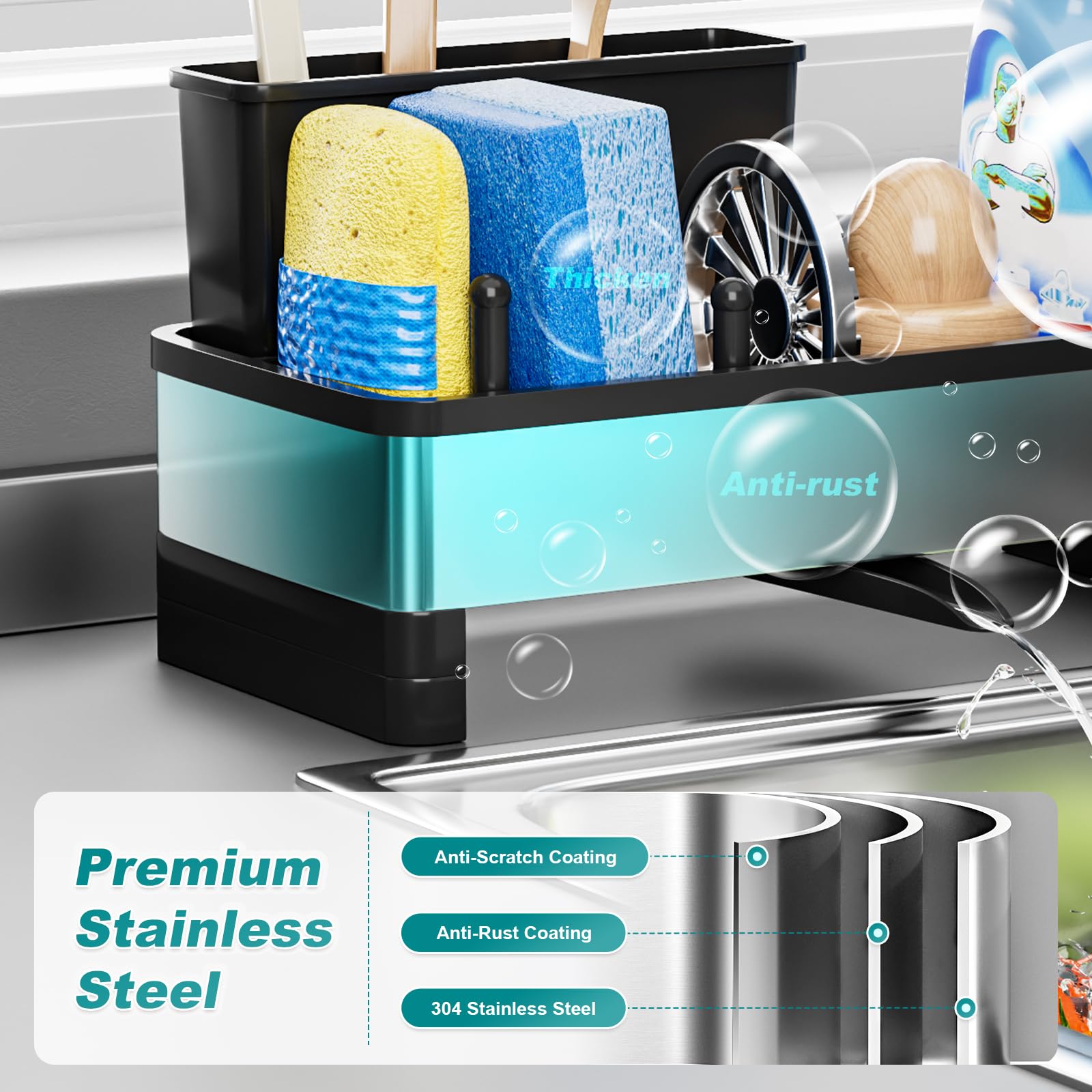 Stainless Steel Sink Caddy
