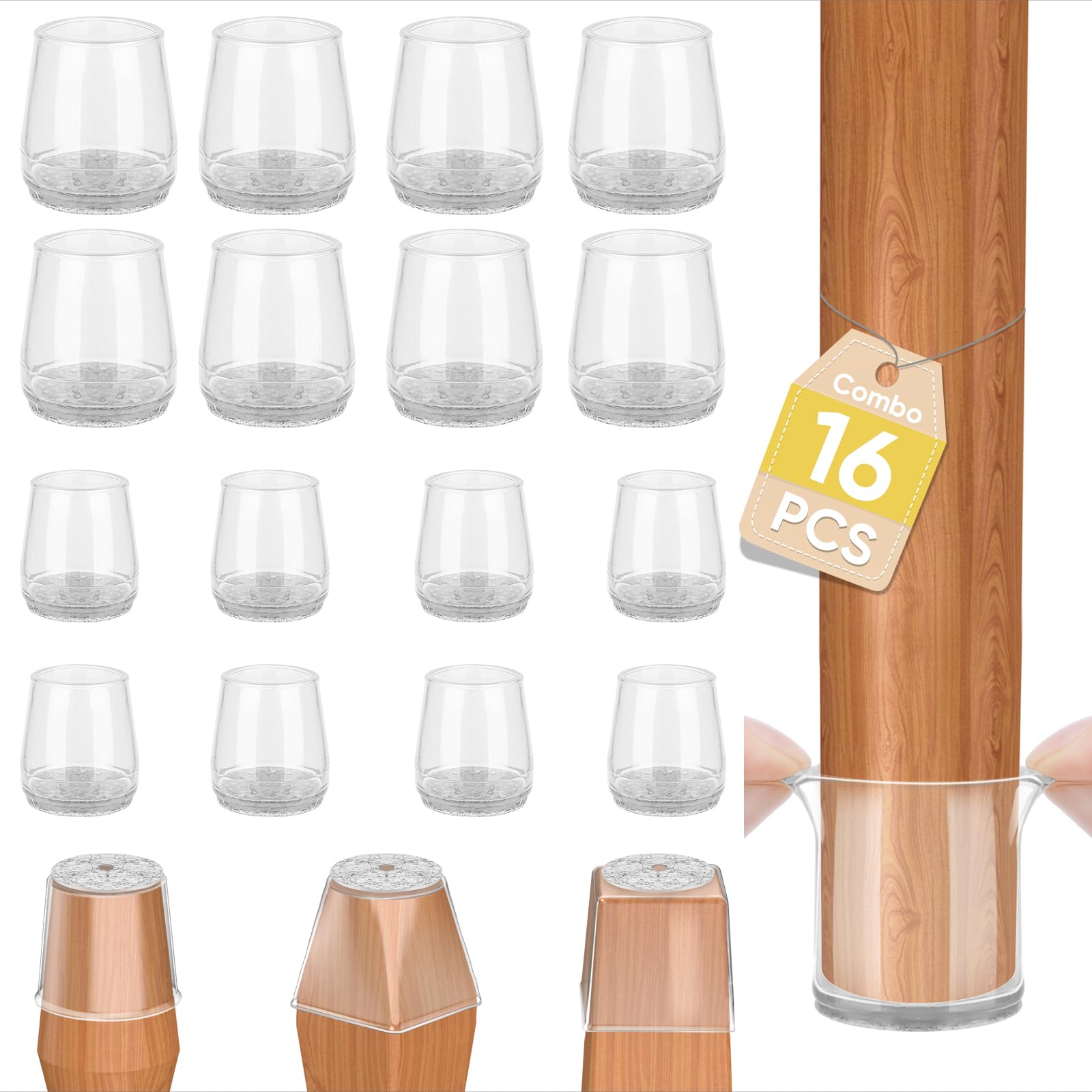 Silicone Chair Leg Floor Protectors