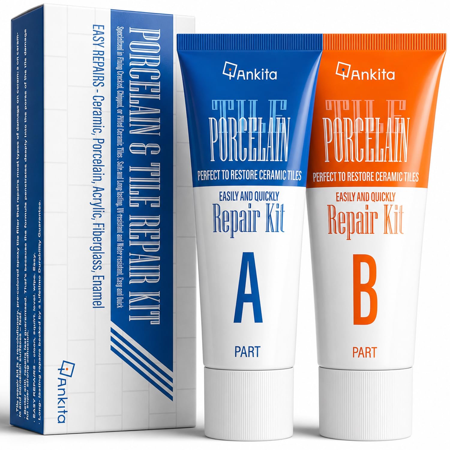 Porcelain Repair Kit White