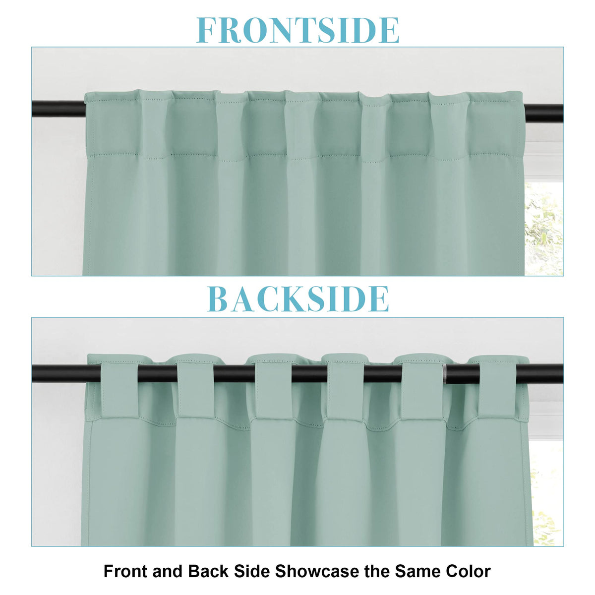 Small Window Curtains (2 Count)