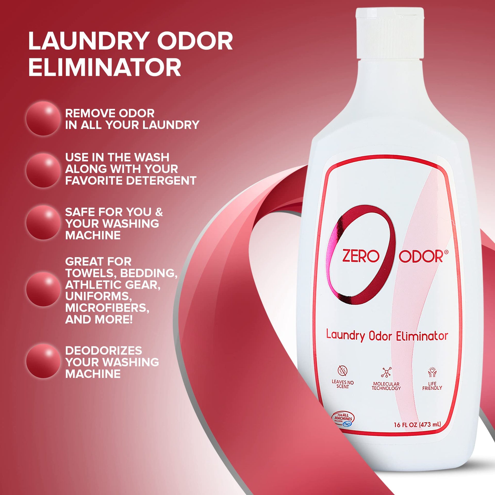 Laundry Odor Eliminator for Clothes (48 Fl Oz)