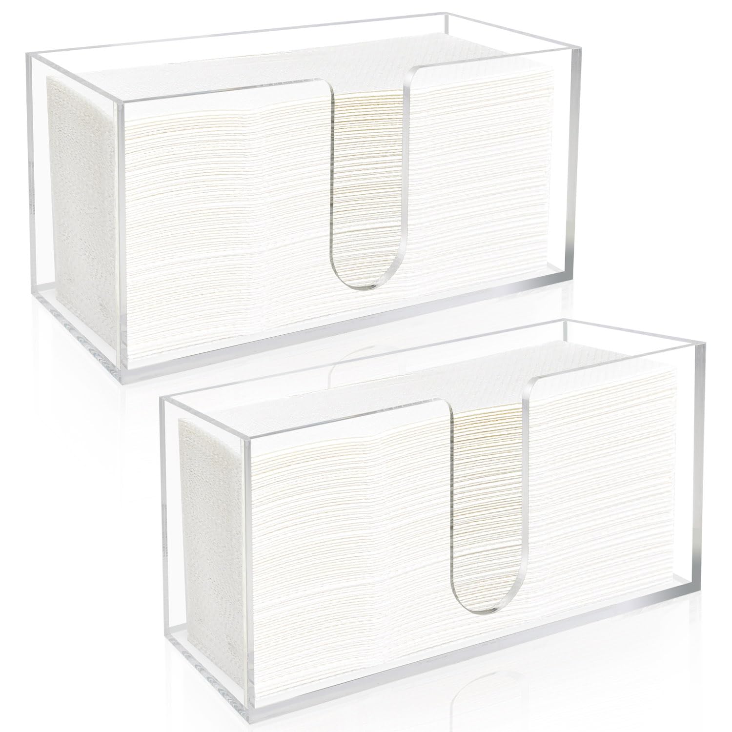 Acrylic Paper Towel Holder (2 Count)