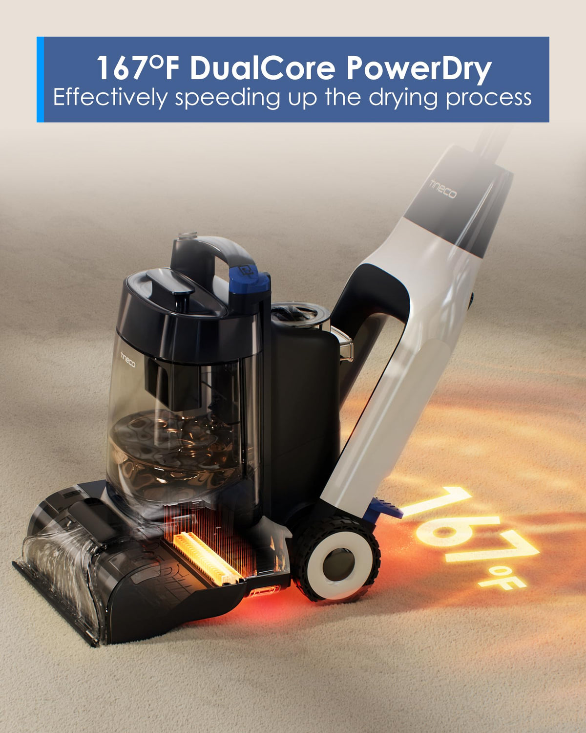 CARPET ONE Cruiser Smart Carpet Cleaner