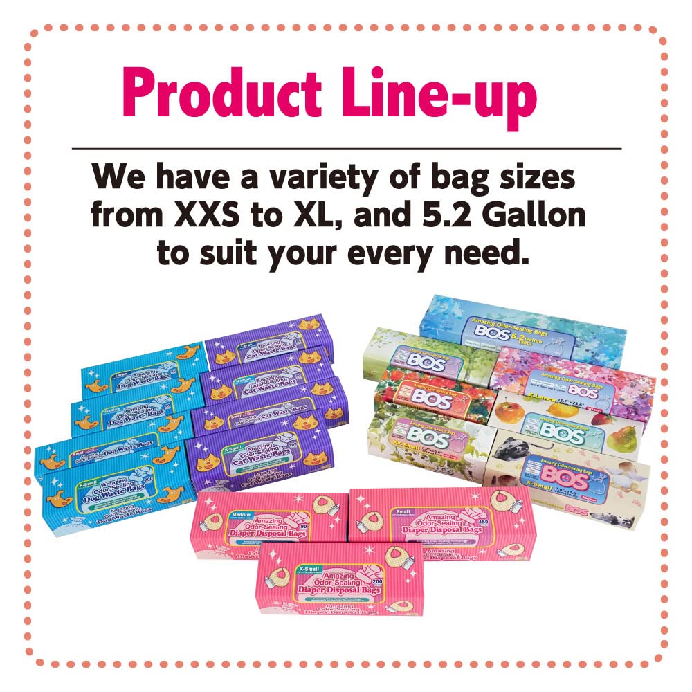 Amazing Odor Sealing Baby Diaper Disposal Bags (90 Count)
