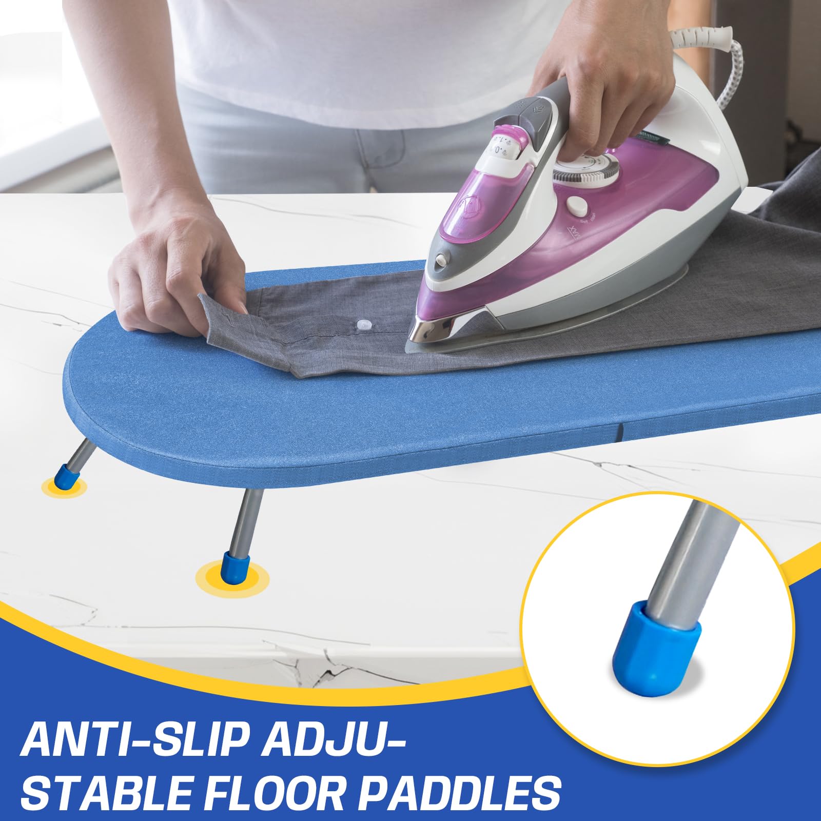 Tabletop Ironing Board with Iron Rest