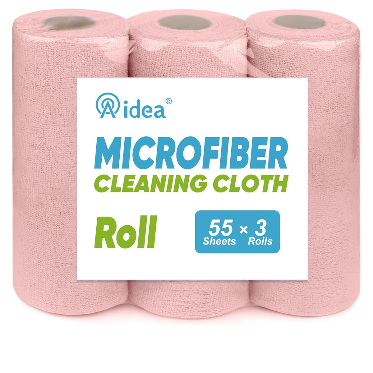 Microfiber Cleaning Cloth 165 Sheets 3 Roll (165 Count) - ModHome Supplies