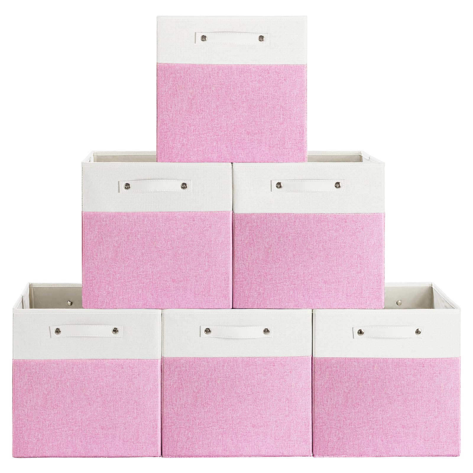 13x13x13 Storage Cube Bins 6 Pack