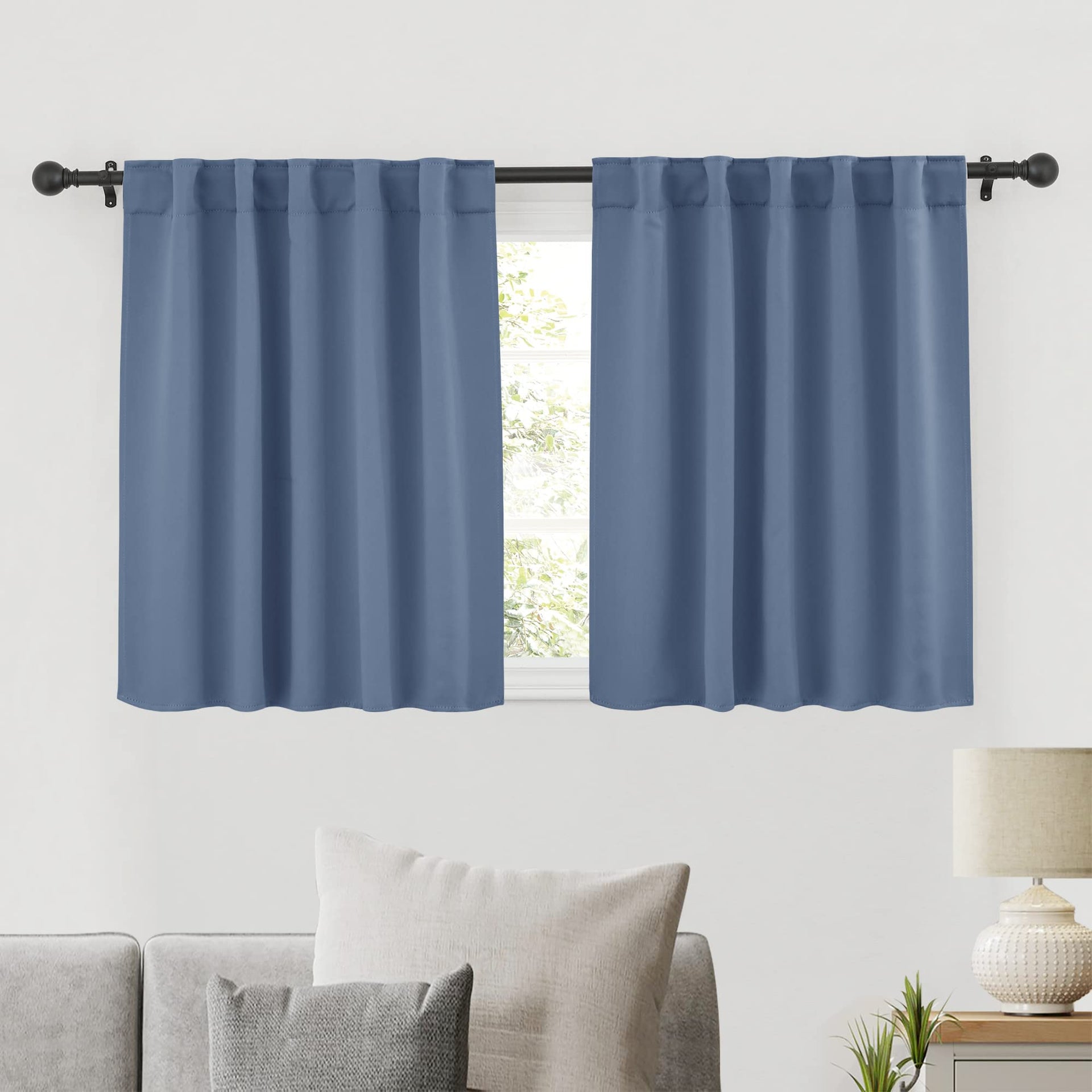 Short Blackout Curtains (2 Count)