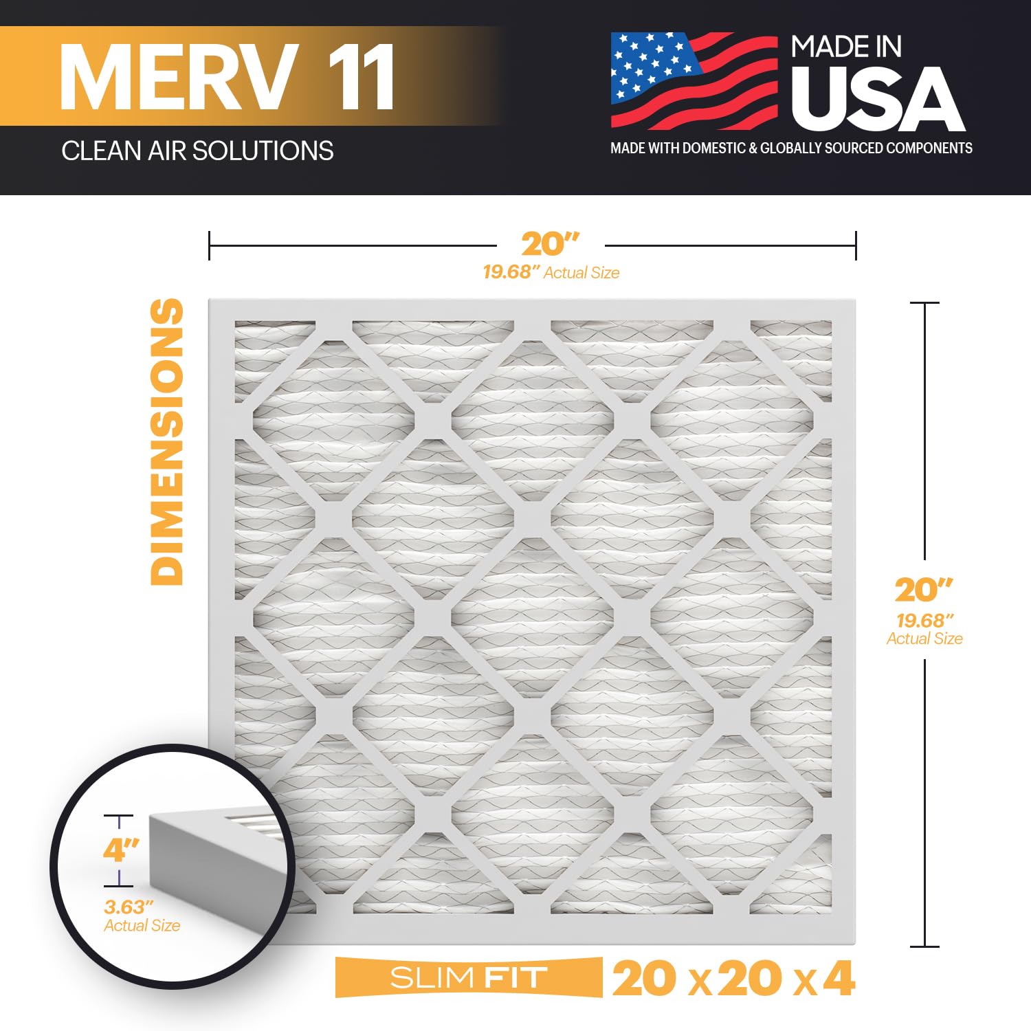 TruFilter 20x20x4 (2 Count)