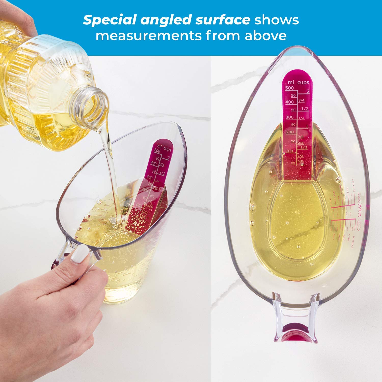 Liquid Measuring Cups with Spouts