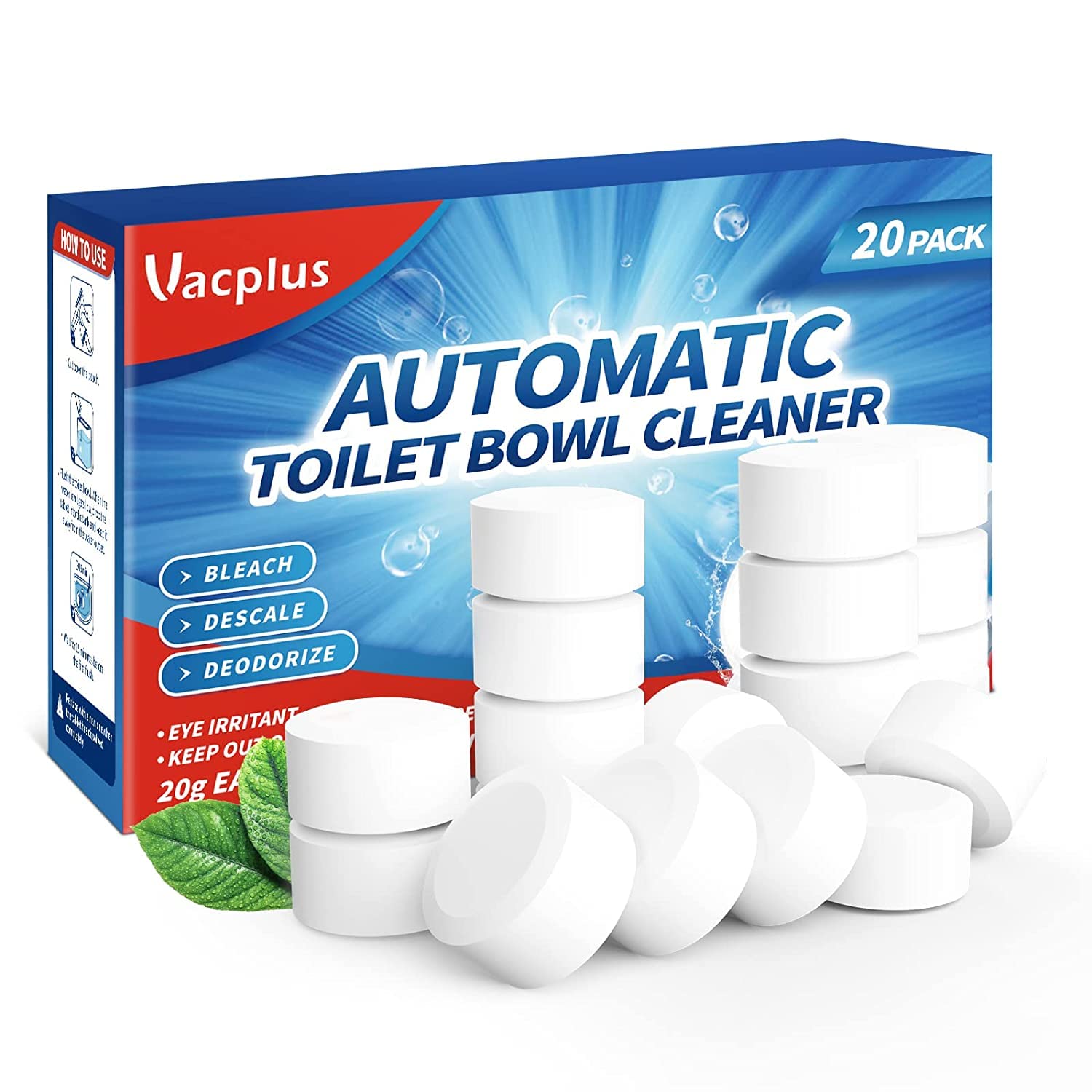 Toilet Bowl Cleaner Tablets (20 Count)