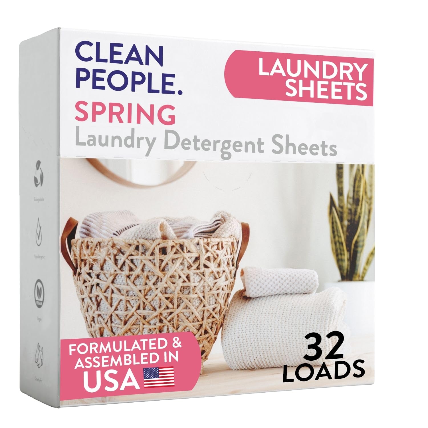 Laundry Detergent Sheets (32 Count)