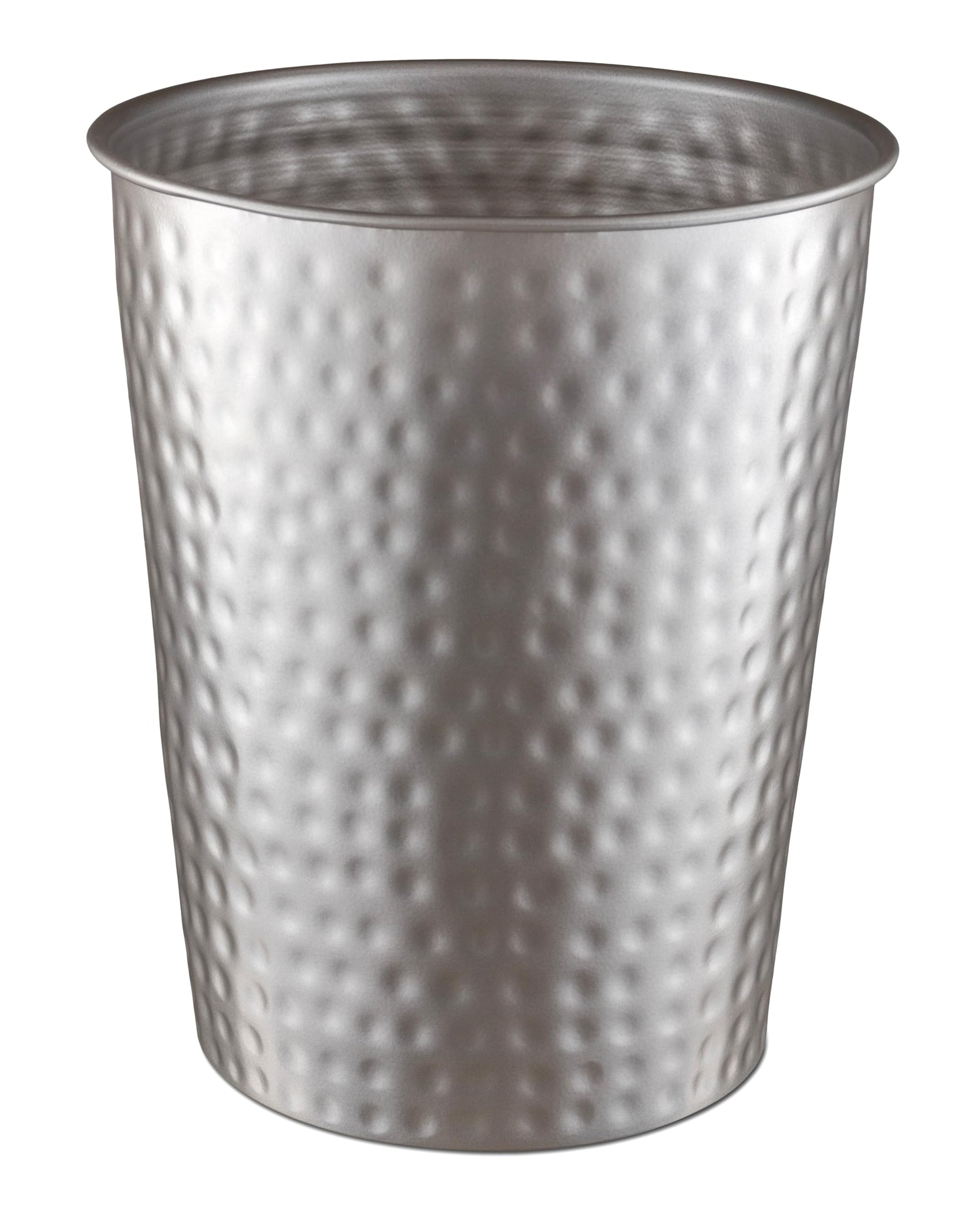 Metal Bathroom Trash Can