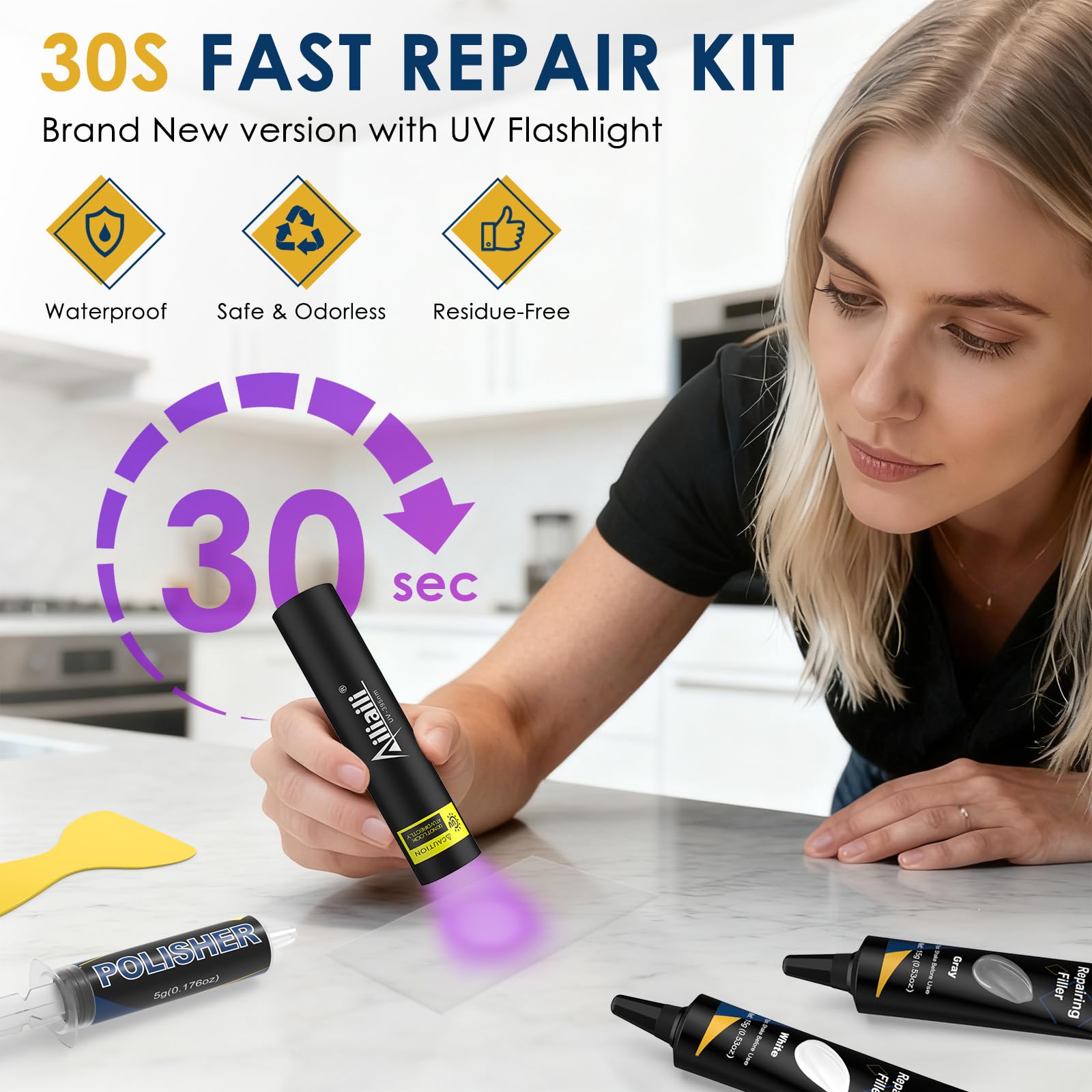Quartz Countertop Repair Kit (60 Count)
