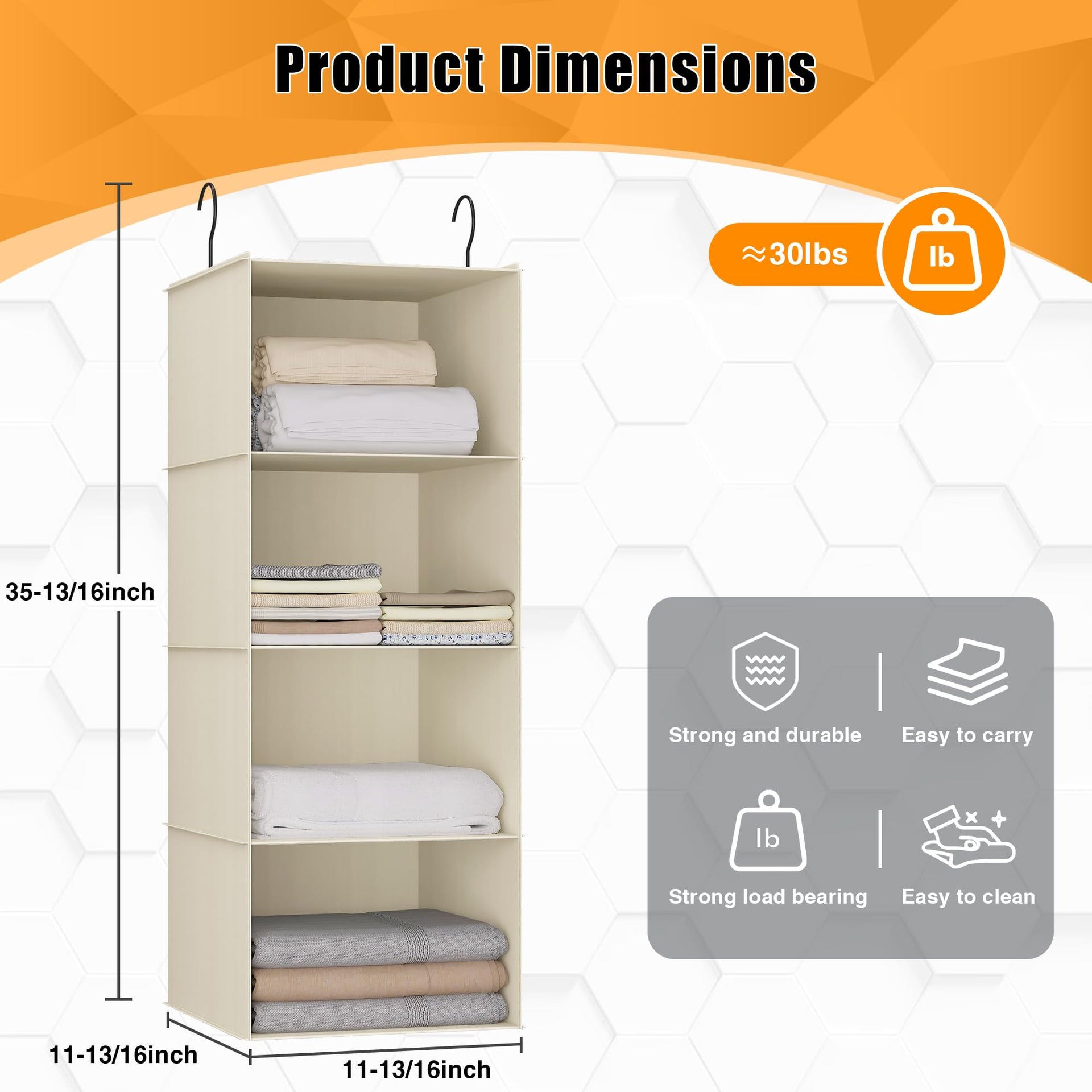 Hanging Closet Organizer 4